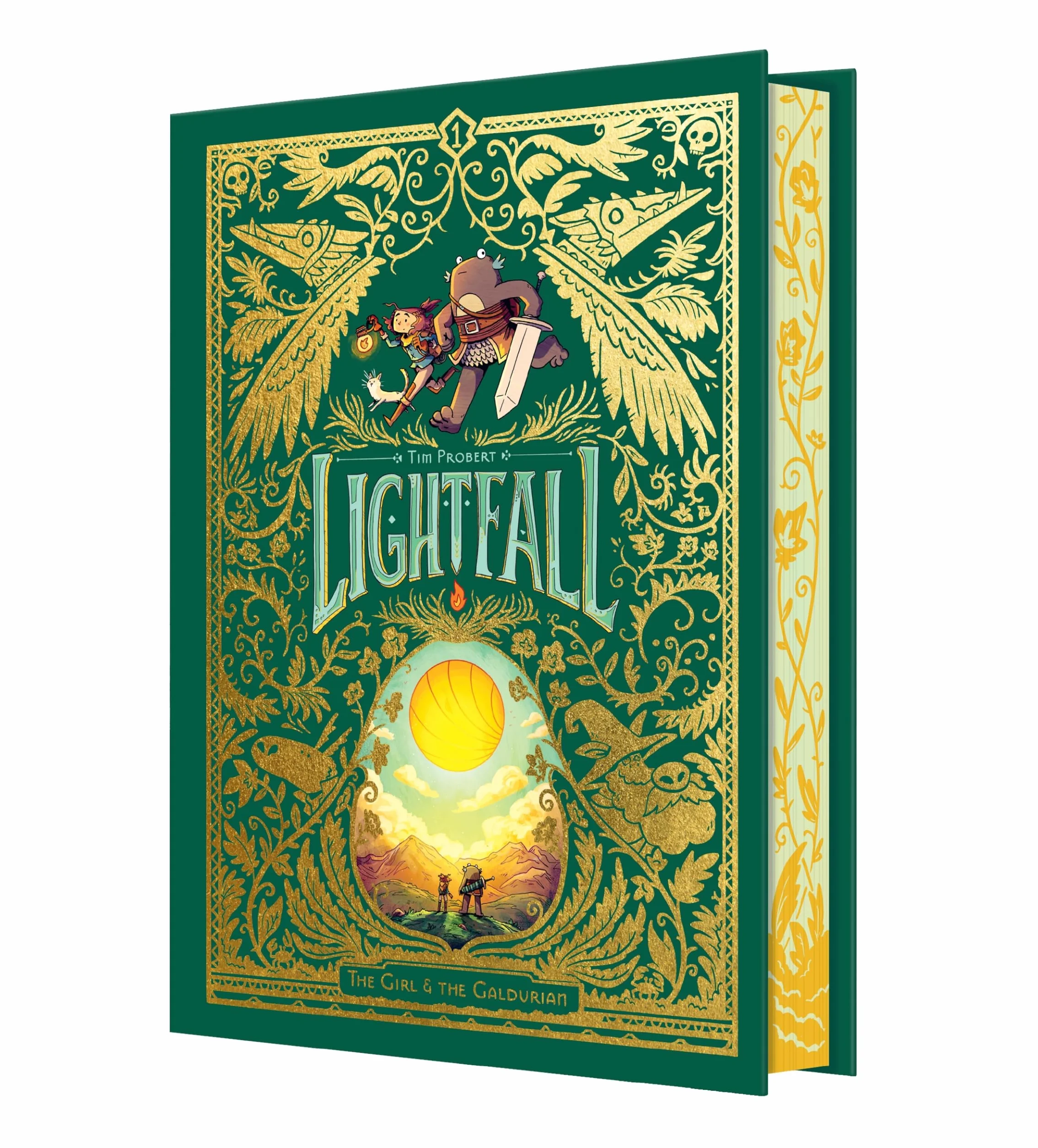 Lightfall: The Girl & the Galdurian Deluxe Edition: A Graphic Novel: 1