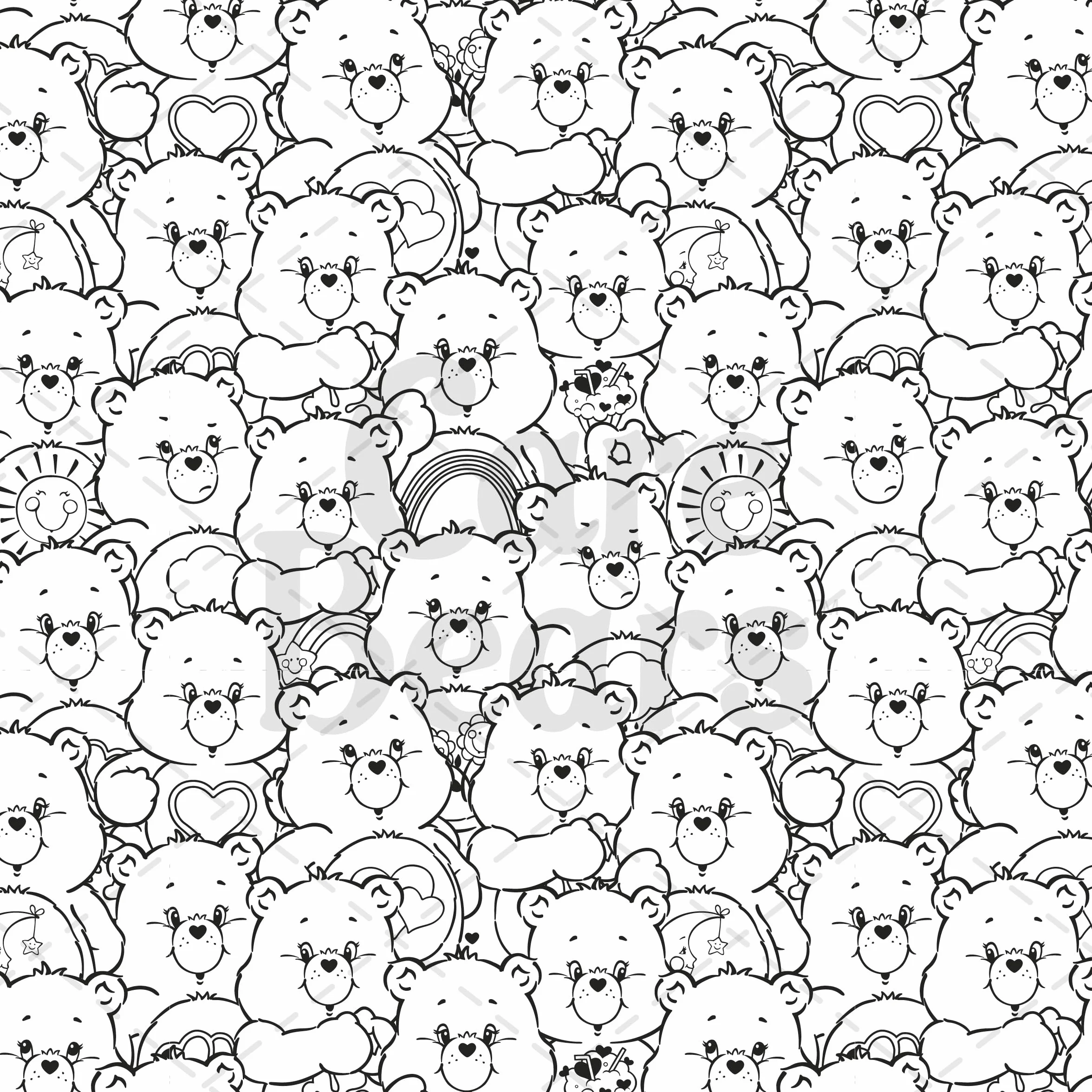 Care Bears: The Official Colouring Book