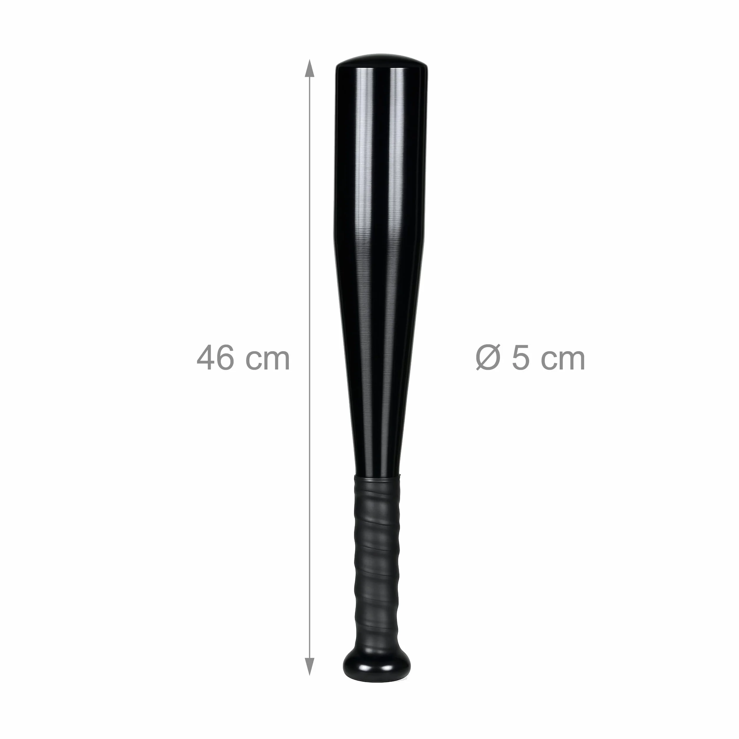Relaxdays Kij baseballowy aluminiowy, 40 cm, kij do softballa, baseball i softball, lekki kij aluminiowy, wybór koloru