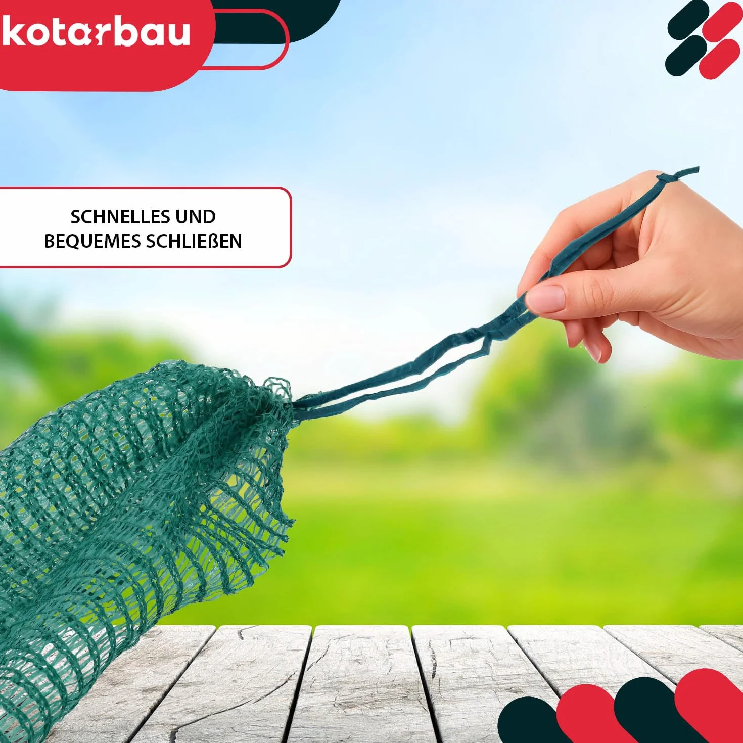 Zestaw 50 worków raszlowych KOTARBAU® – worki na ziemniaki – 40 x 60cm – worki na owoce – 15 kg – polipropylen – siatka na warzywa – worki do przechowywania – na cebulę – ziemniaki – warzywa – zielone