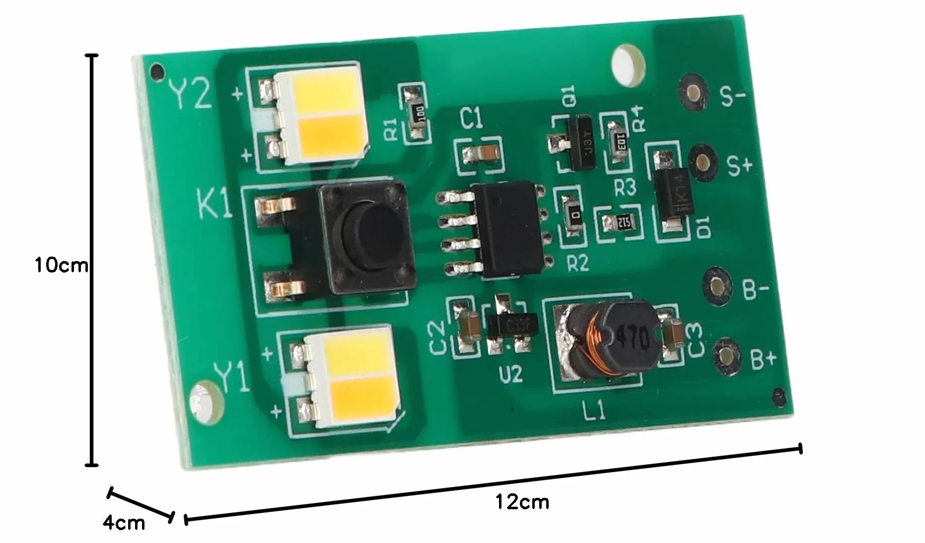 Zestaw 2 paneli słonecznych do ogrodu, oświetlenia ulicznego, akumulator NiMH 1,2 V, 8 lampek LED