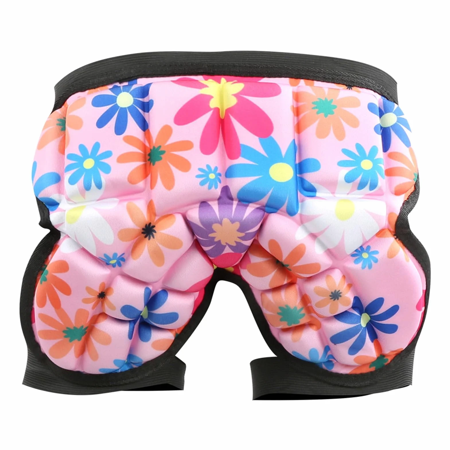 Ochraniacz na narty i biodra Eva Elastic Cotton Pad dla dzieci, odporny na uderzenia, Skating Protect Tailbone, czerwony