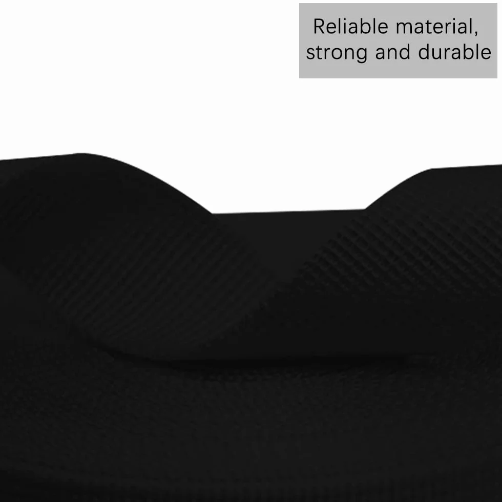RETON Czarny nylonowy pasek parciany 20mm 9.1m
