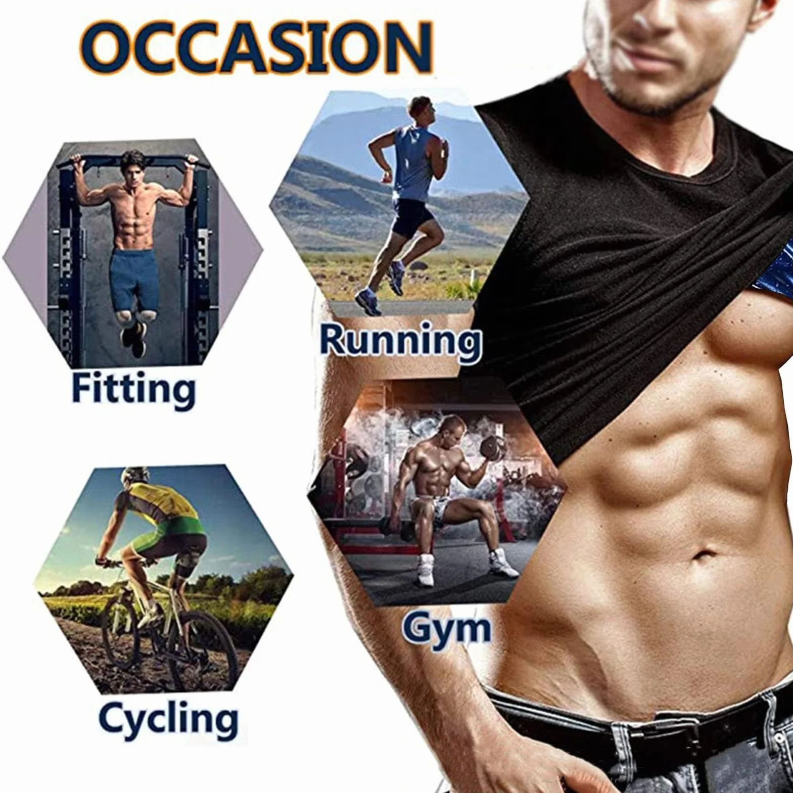 Kamizelka do sauny gorset talii trener body top bielizna wyszczuplająca akcesoria treningowe