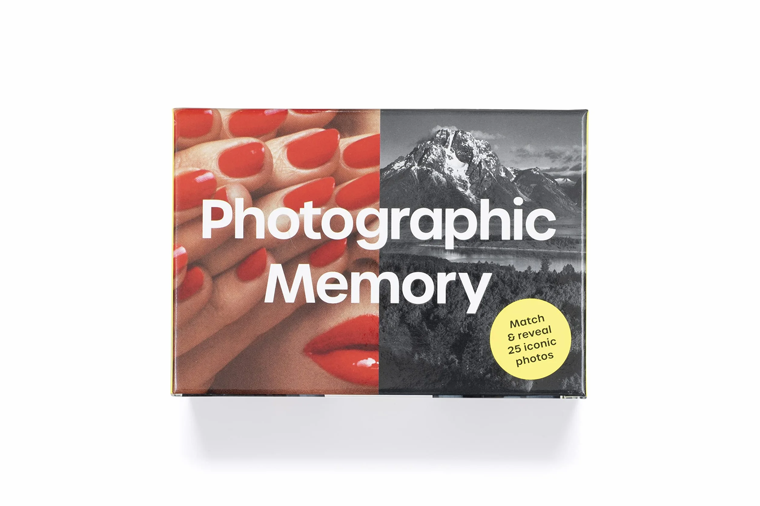 Photographic Memory /anglais: Match & reveal 25 iconic photos