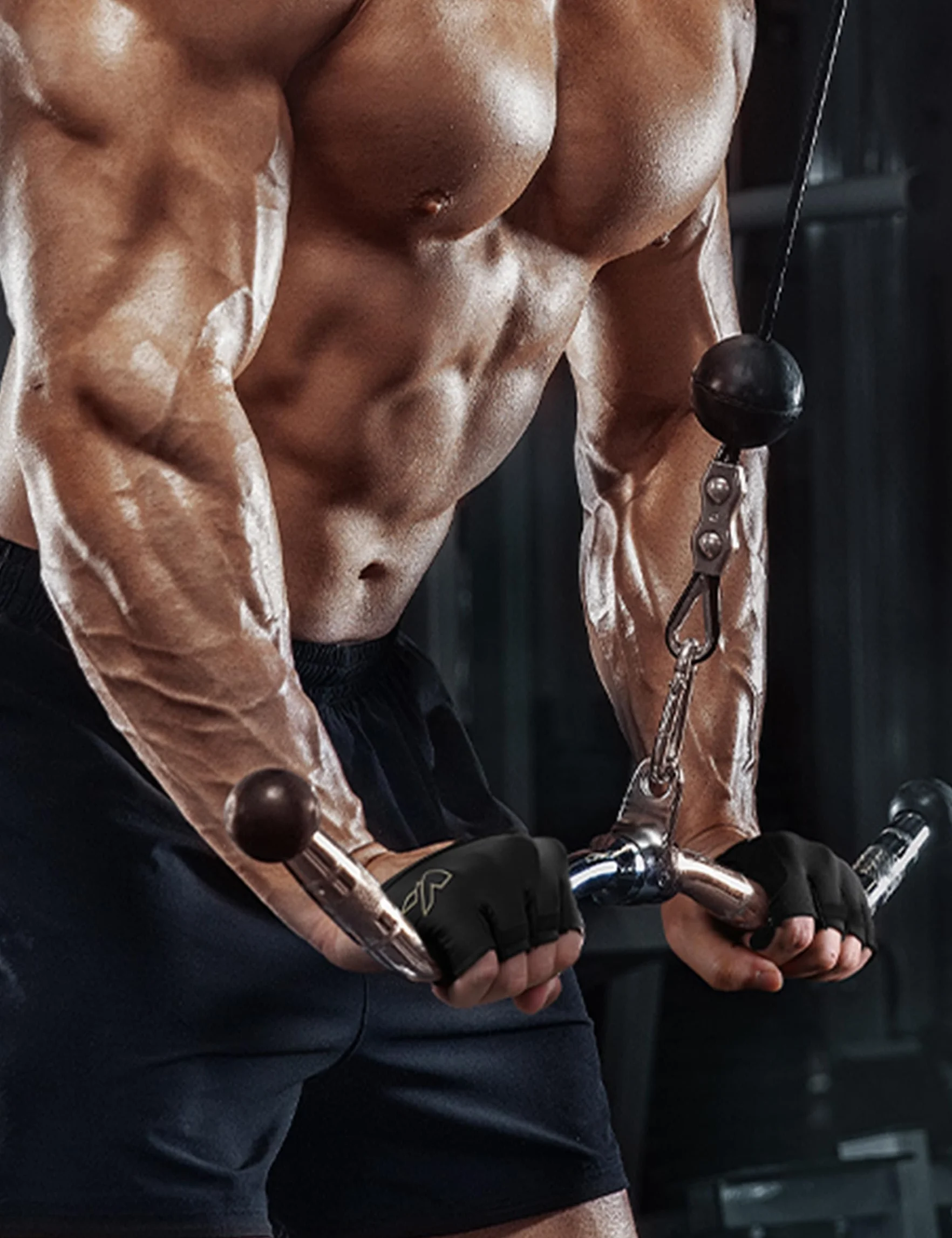 Rękawice gimnastyczne antypoślizgowe oddychające do fitnessu i podnoszenia ciężarów