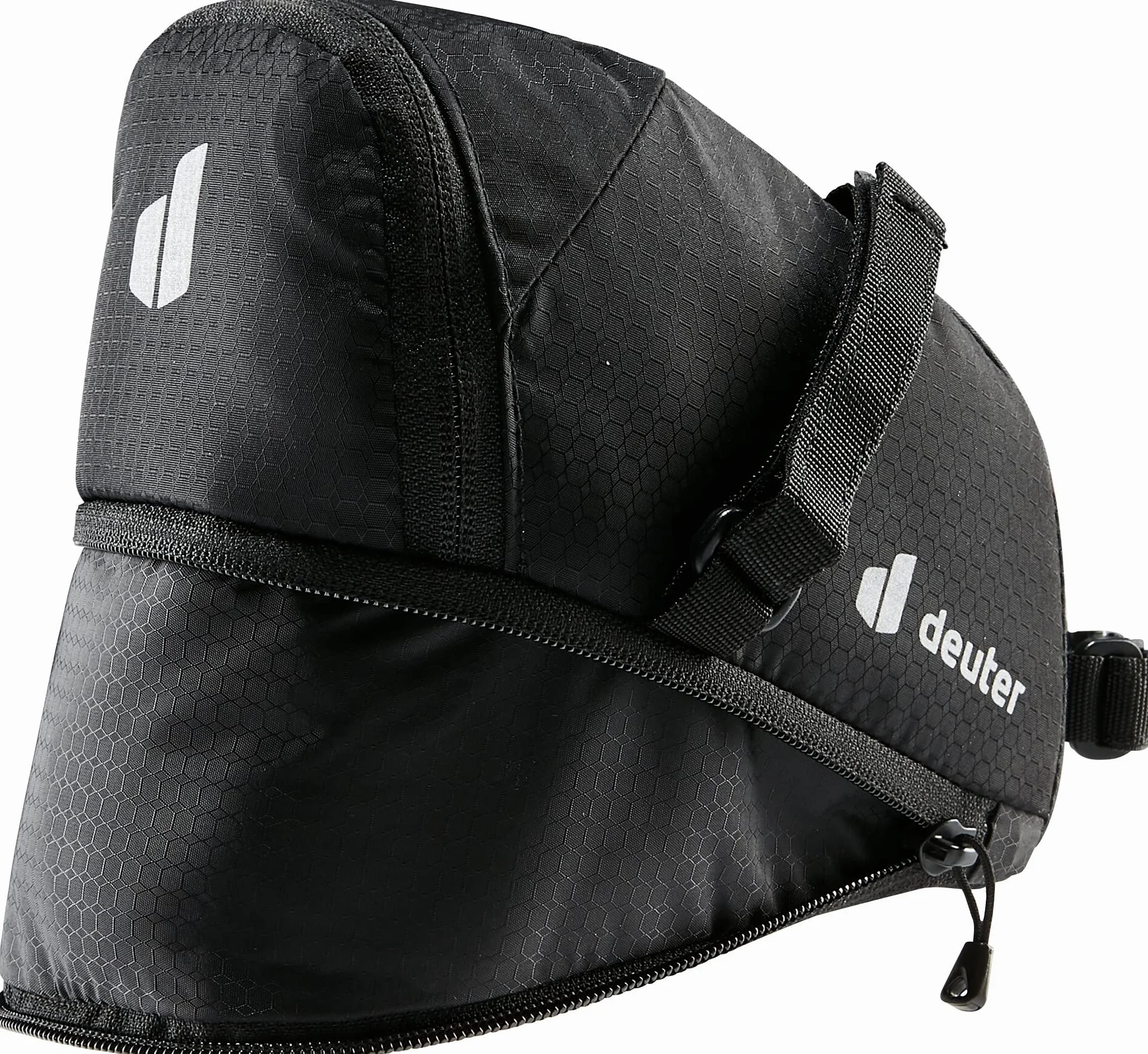 deuter Bike Bag 1.1 + 0.3 torba podsiodłowa, czarna