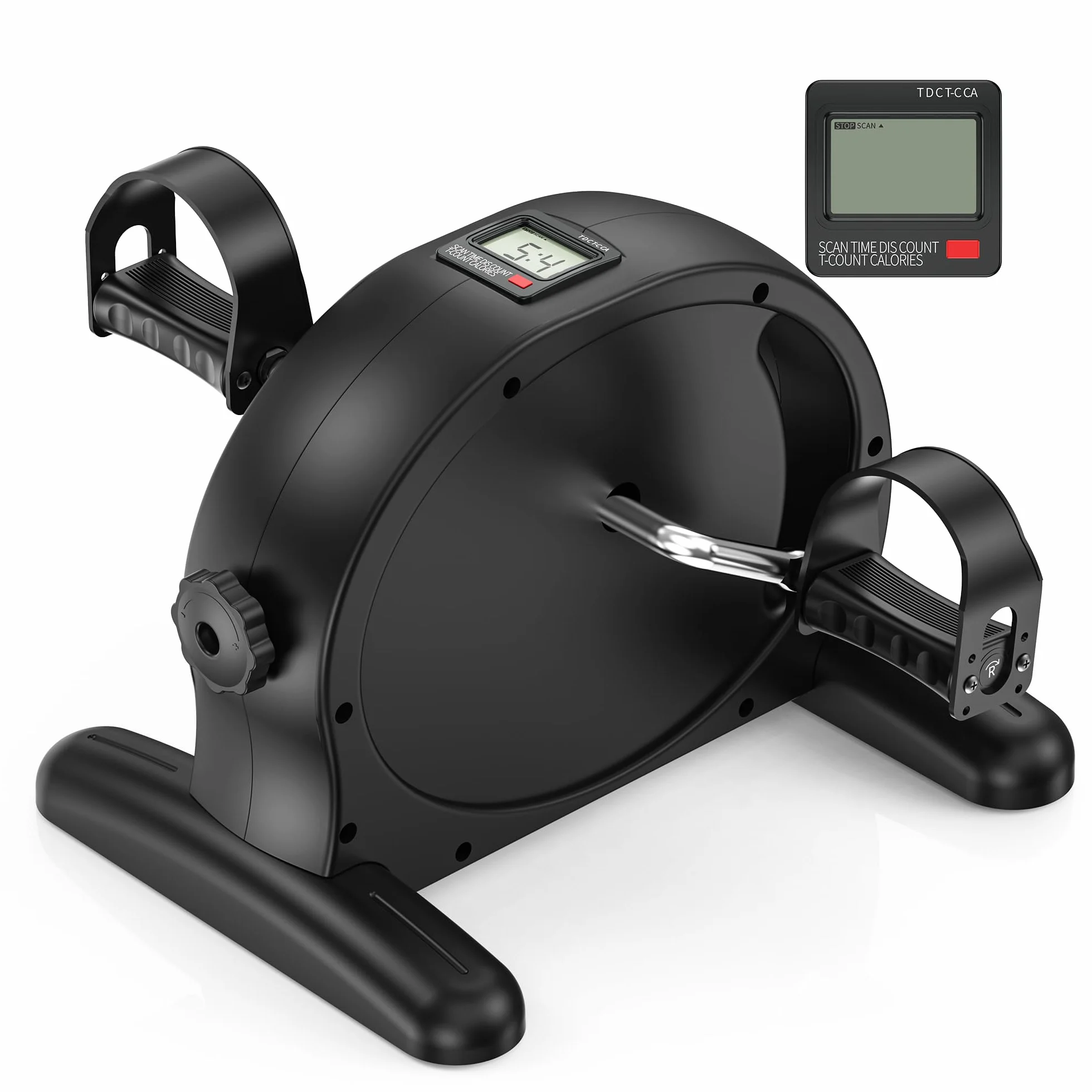 Mini rower domowy, trenażer nóg z regulowanym oporem