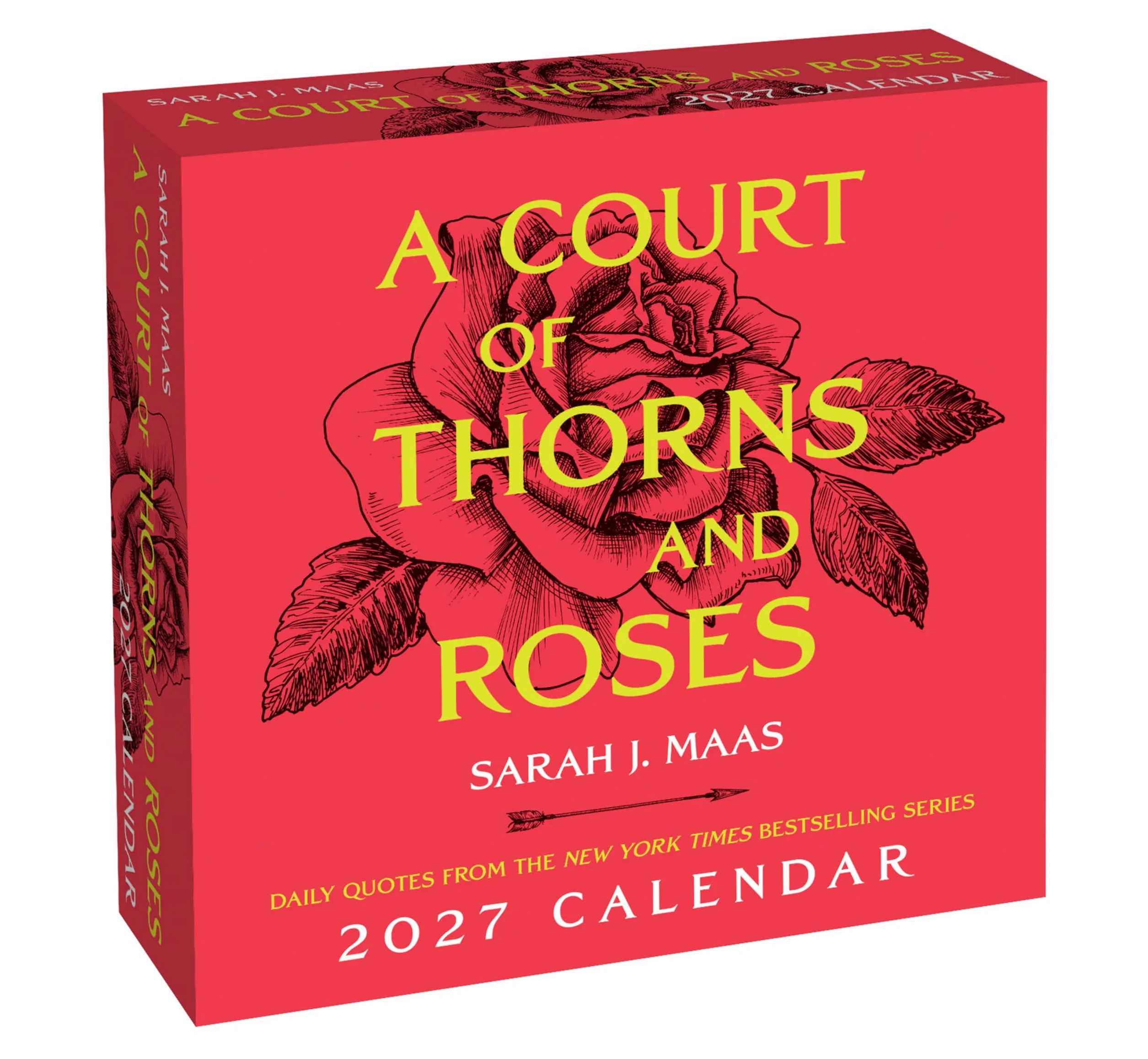 A Court of Thorns and Roses 2027 Day-to-Day Calendar