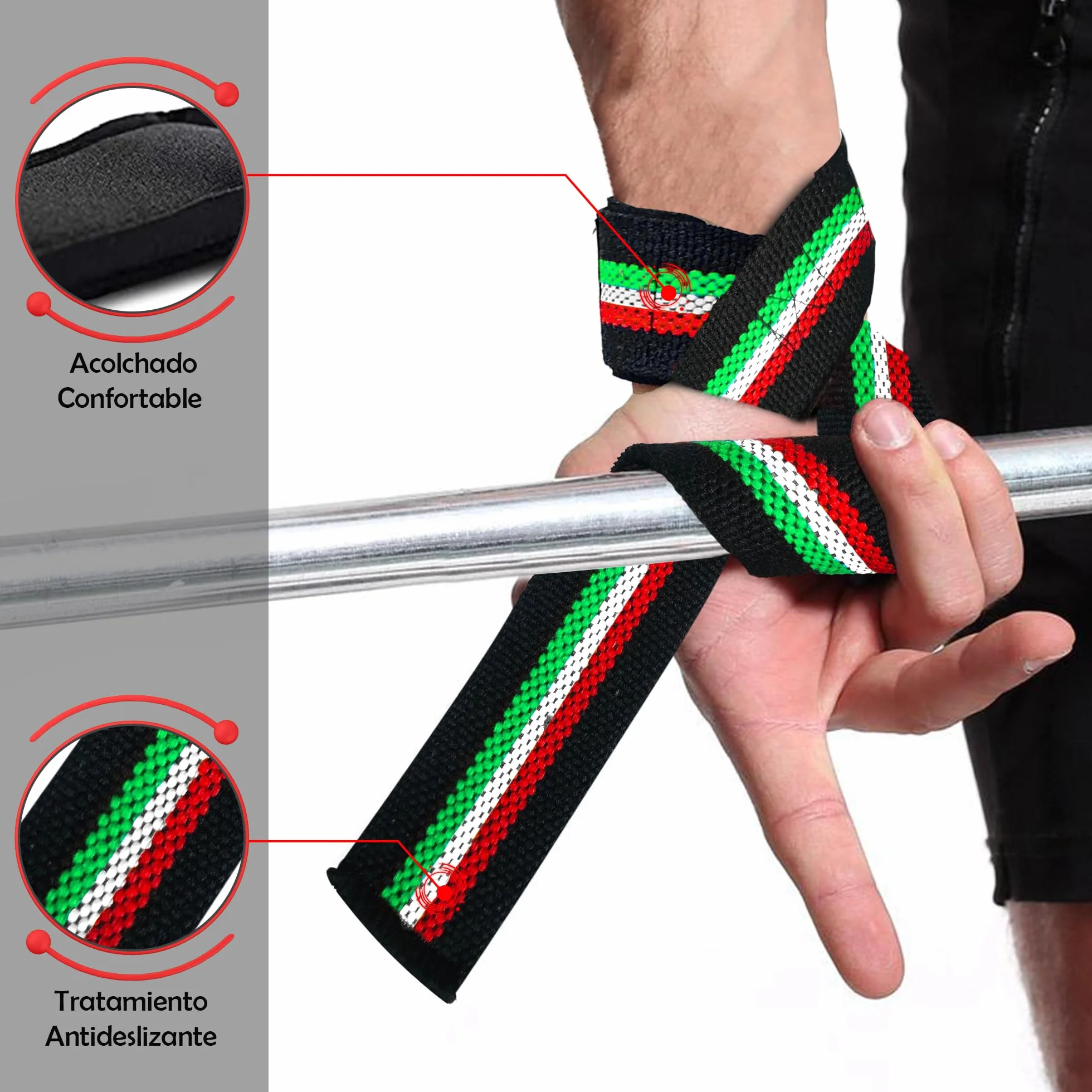 MERCURYAL Strap do Podnoszenia Ciężarów - Akcesoria Siłowni