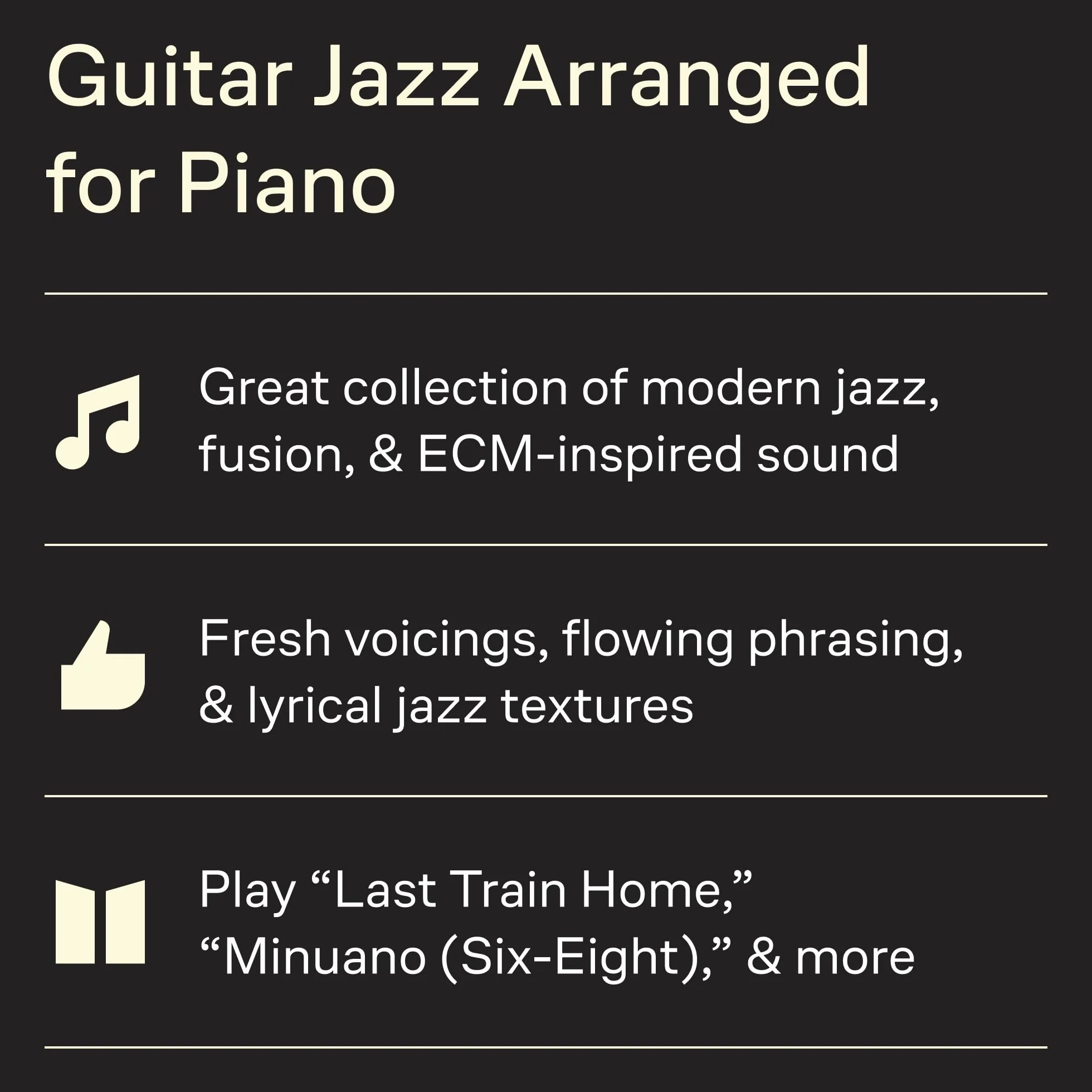 Pat Metheny: Jazz Piano Solos Series Volume 57