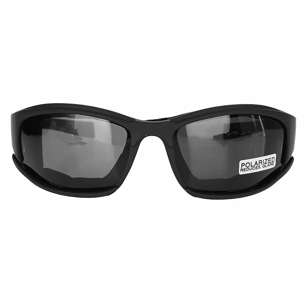 Acouto Gogle Wojskowe, Spolaryzowane Okulary Przeciwsłoneczne z Zestawem 4 Soczewek do Jazdy na Rowerze, Polowania, Strzelectwa, Soczewki PC HD, do Aktywności na świeżym Powietrzu