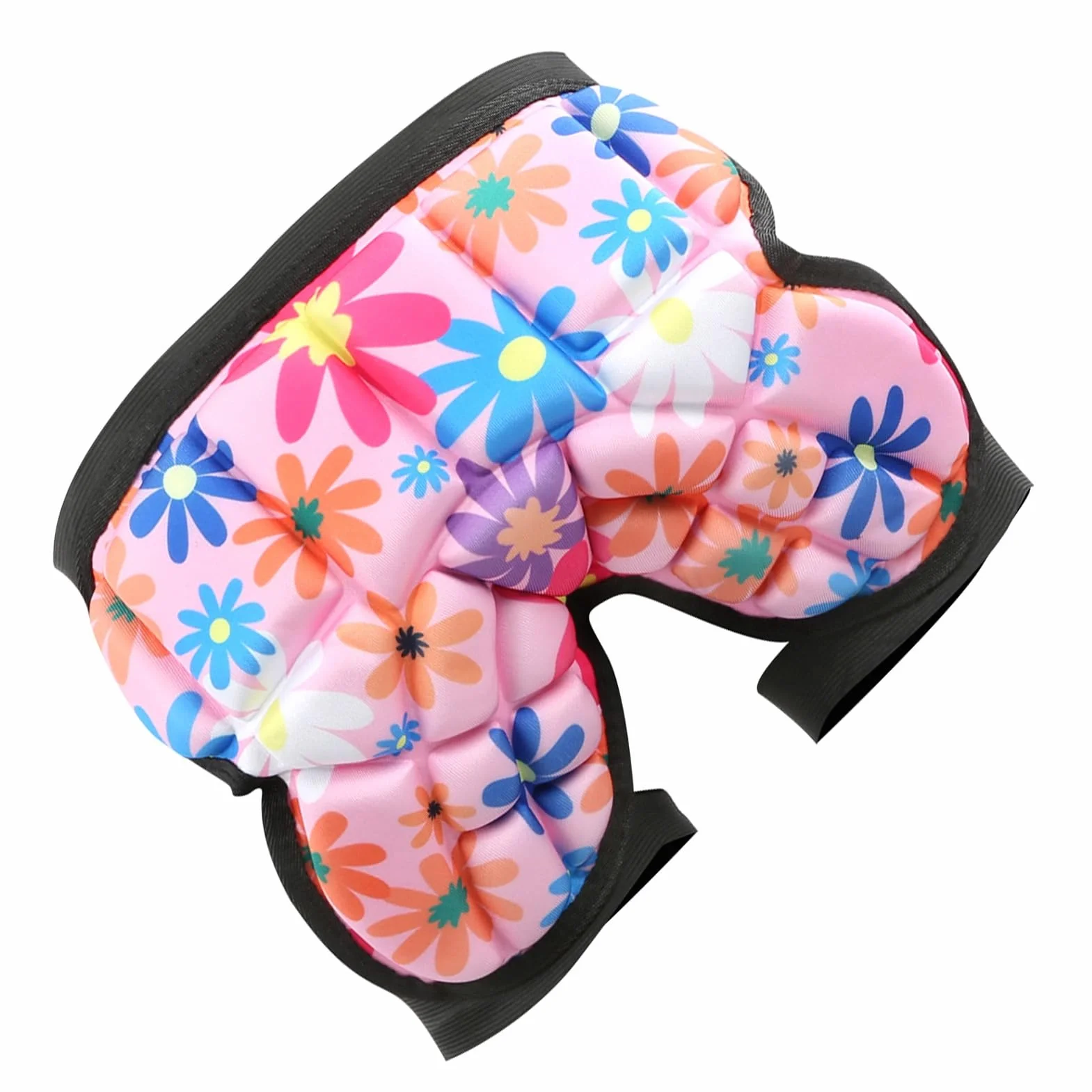 Ochraniacz na narty i biodra Eva Elastic Cotton Pad dla dzieci, odporny na uderzenia, Skating Protect Tailbone, czerwony