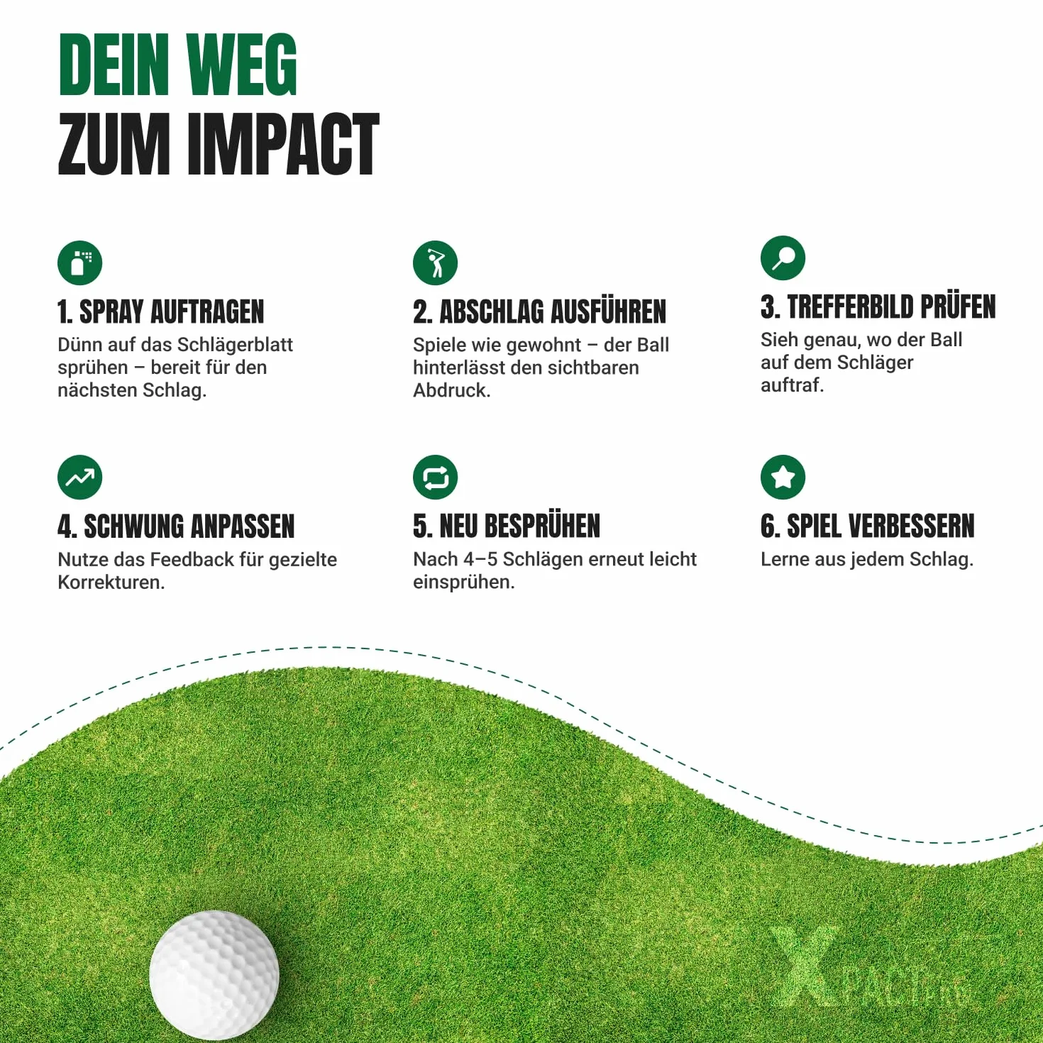 Magic Golf Impact Spray