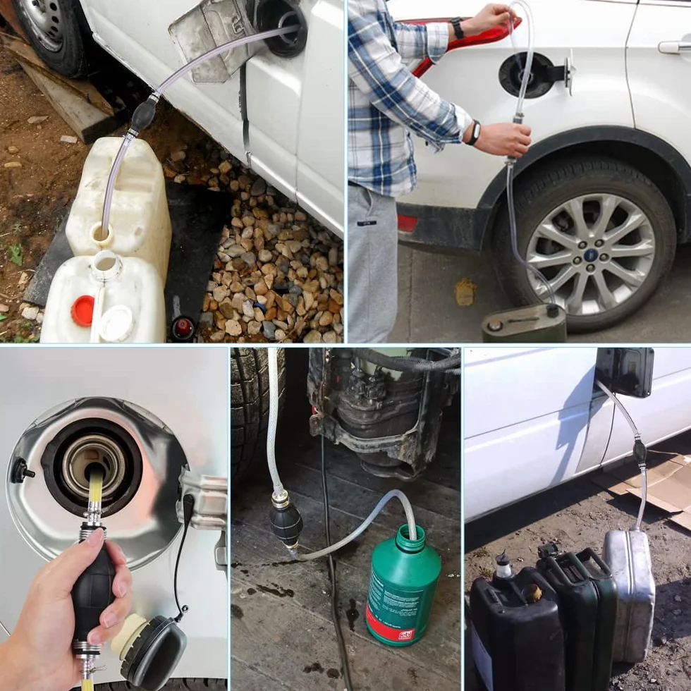 flintronic Pompa ręczna, przelewowa, paliwowa, ssąca do paliwa, samochodu, łodzi, próżniowa do wody, benzyny, oleju napędowego