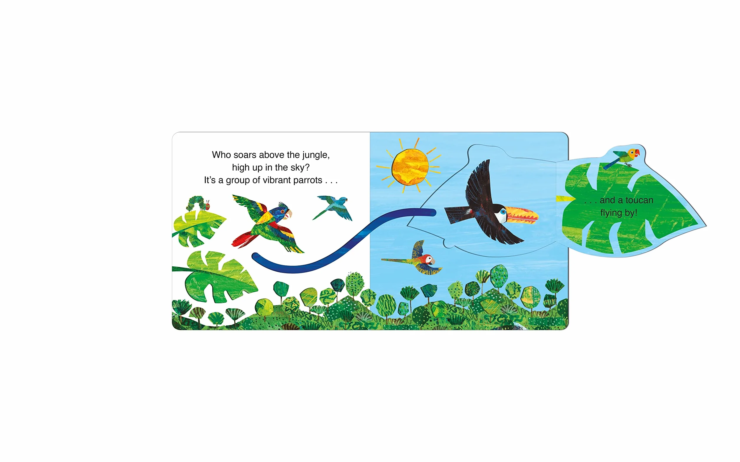 The Very Hungry Caterpillar's Jungle Hide and Seek: A Finger Trail Lift-the-Flap Book