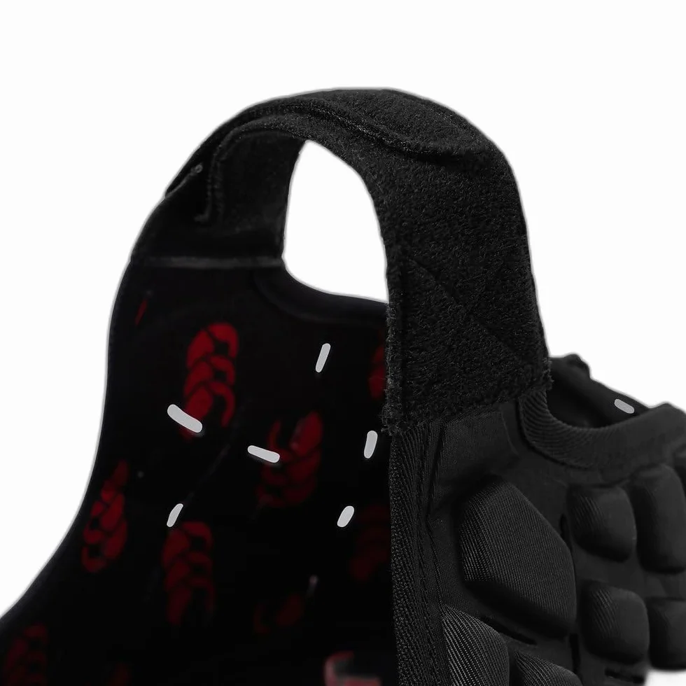 Canterbury Raze Headguard Goler Kask Unisex-Dorosły Czarny/Prawdziwy Czerwony XL