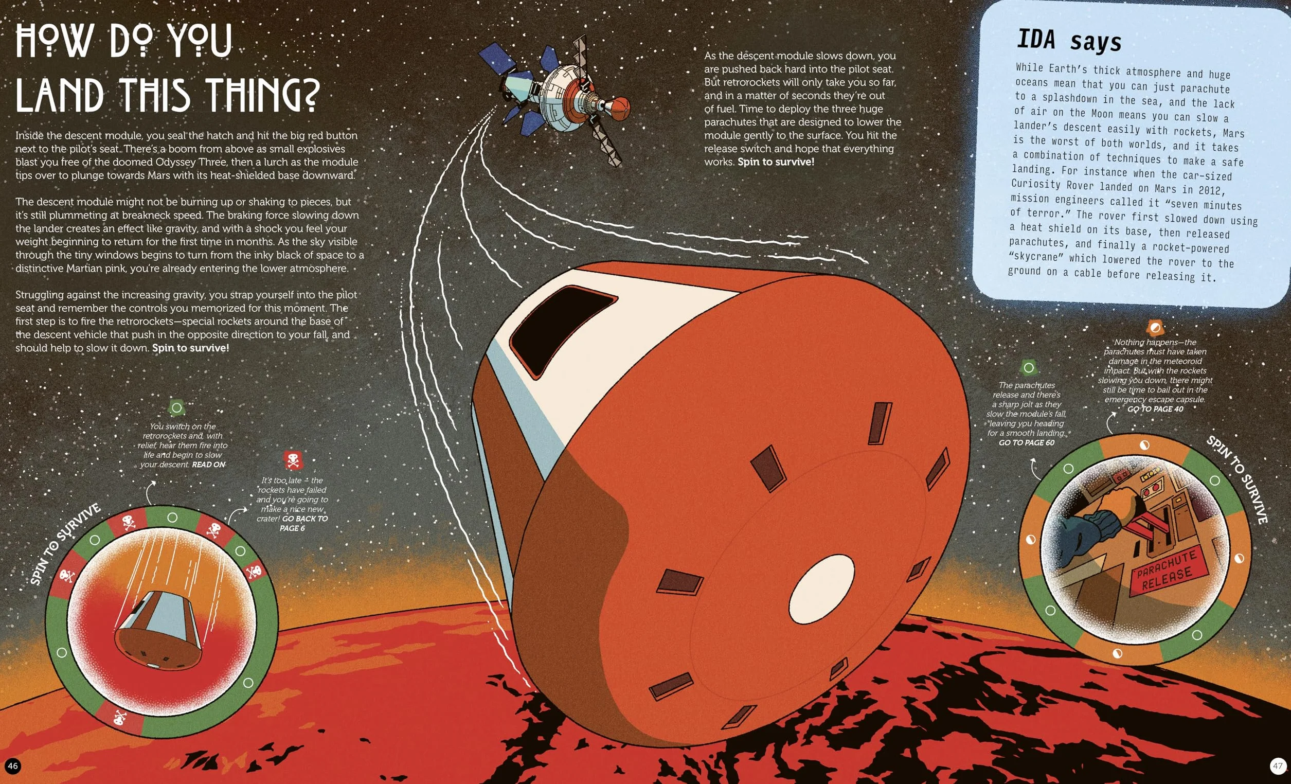 Spin to Survive: Deep Space Danger: Decide Your Destiny with a Pop-Out Fortune Spinner! (Volume 4)