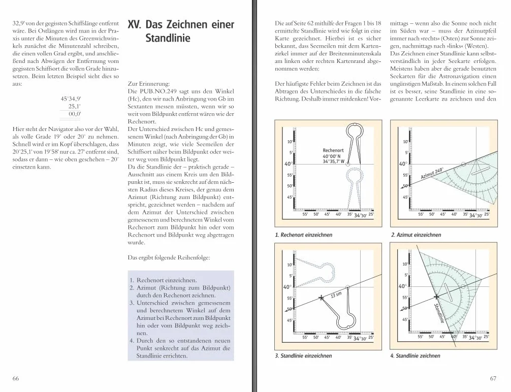 Astronavigation: ohne Formeln - praxisnah