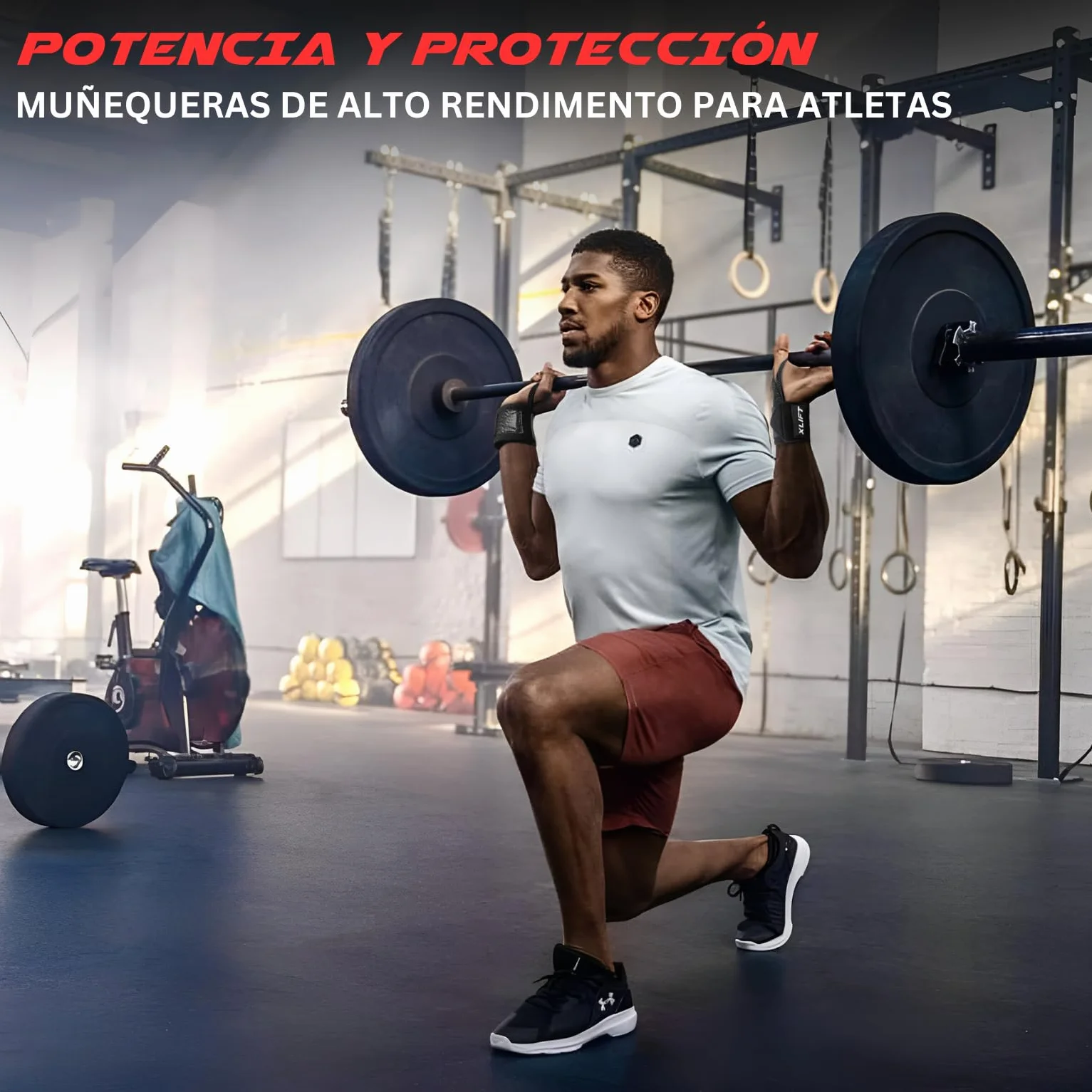 XLIFT Opaski Gimnastyczne Crossfit Nadgarstki Wrist Wraps do Podnoszenia Ciężarów Sportowe Opaski na Rękę