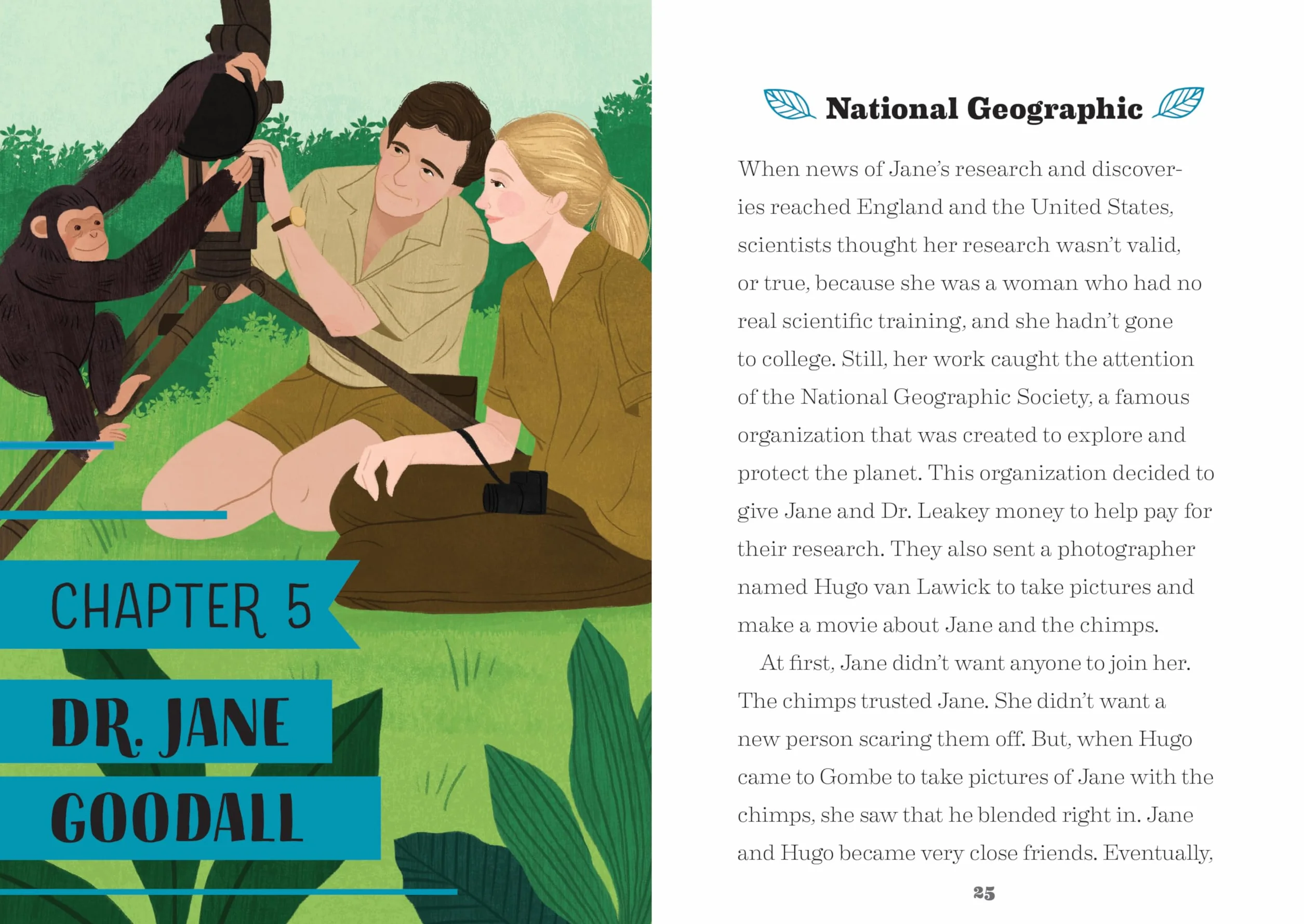 The Story of Jane Goodall: An Inspiring Biography for Young Readers