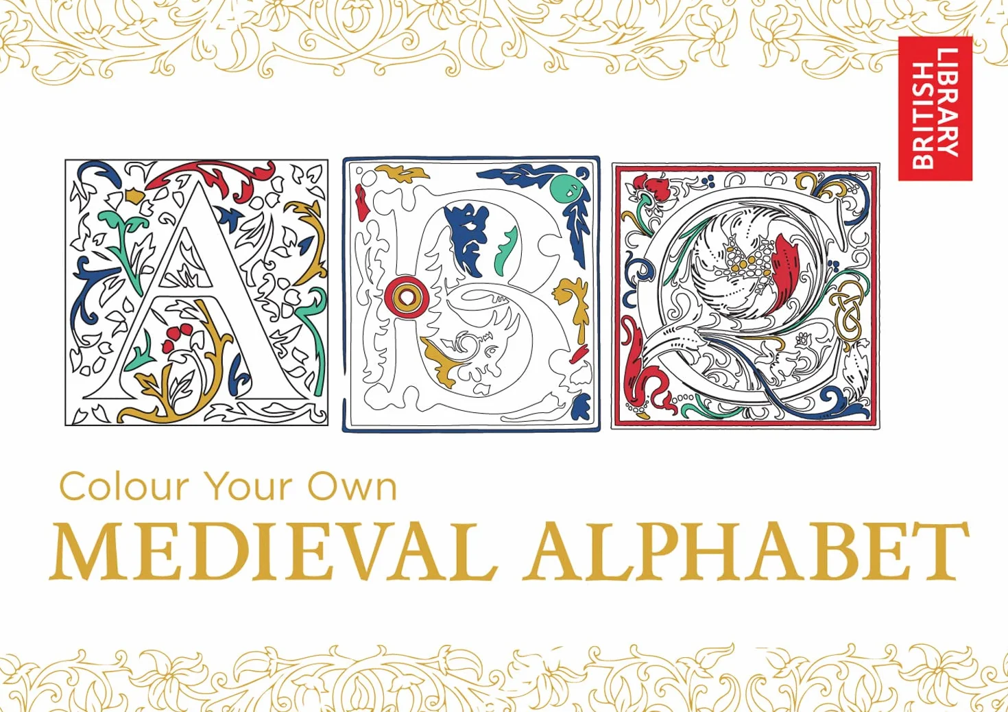 Colour Your Own Medieval Alphabet
