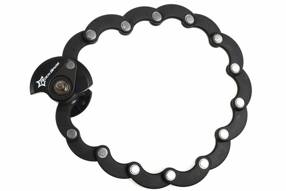 ROCKBROS Mini Składany Zamek Antykradzieżowy Rowerowy, Anty-hydrauliczny, Lekki