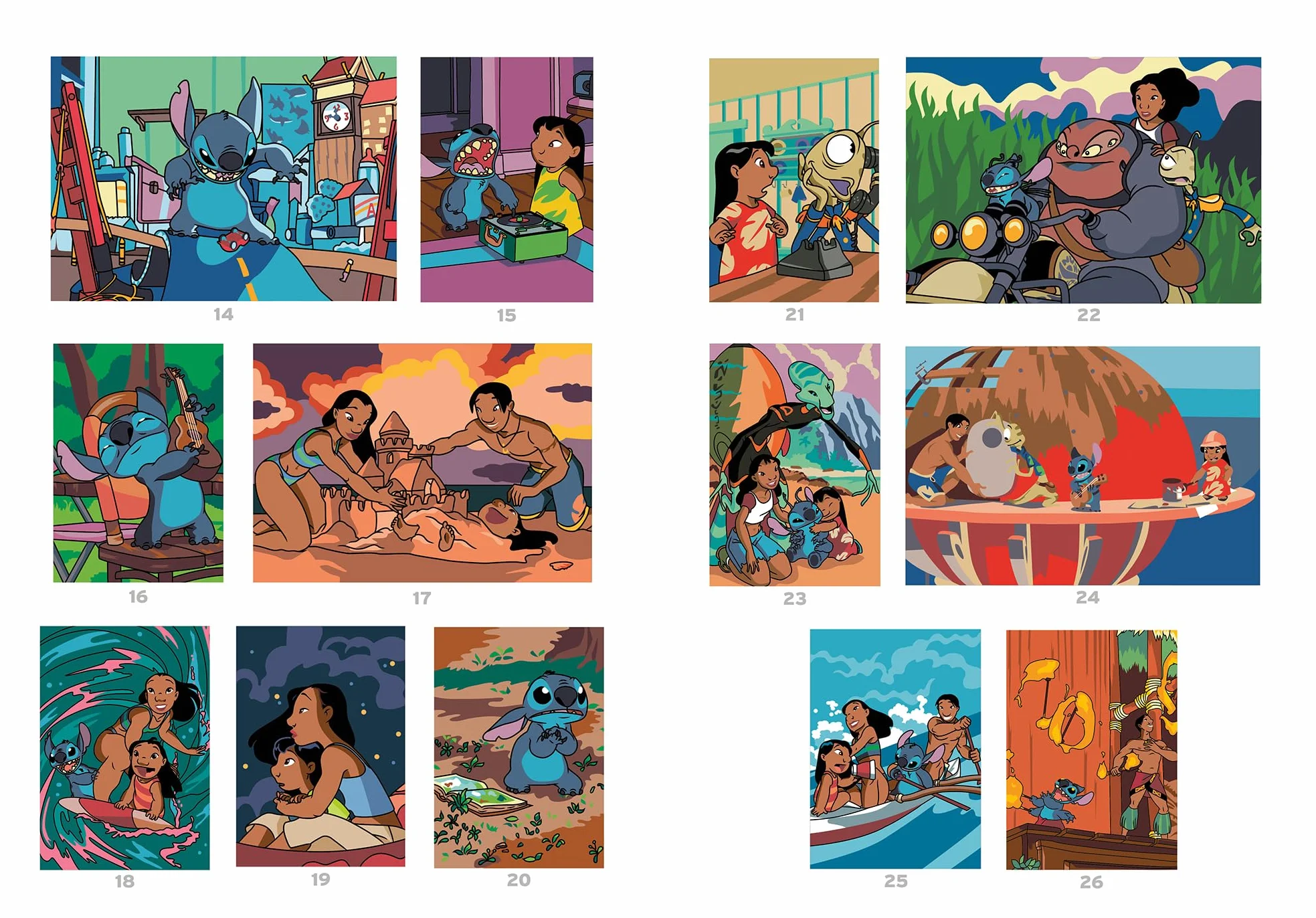 Coloriages mystères Spécial film - Lilo & Stitch: 50 coloriages mystères inédits