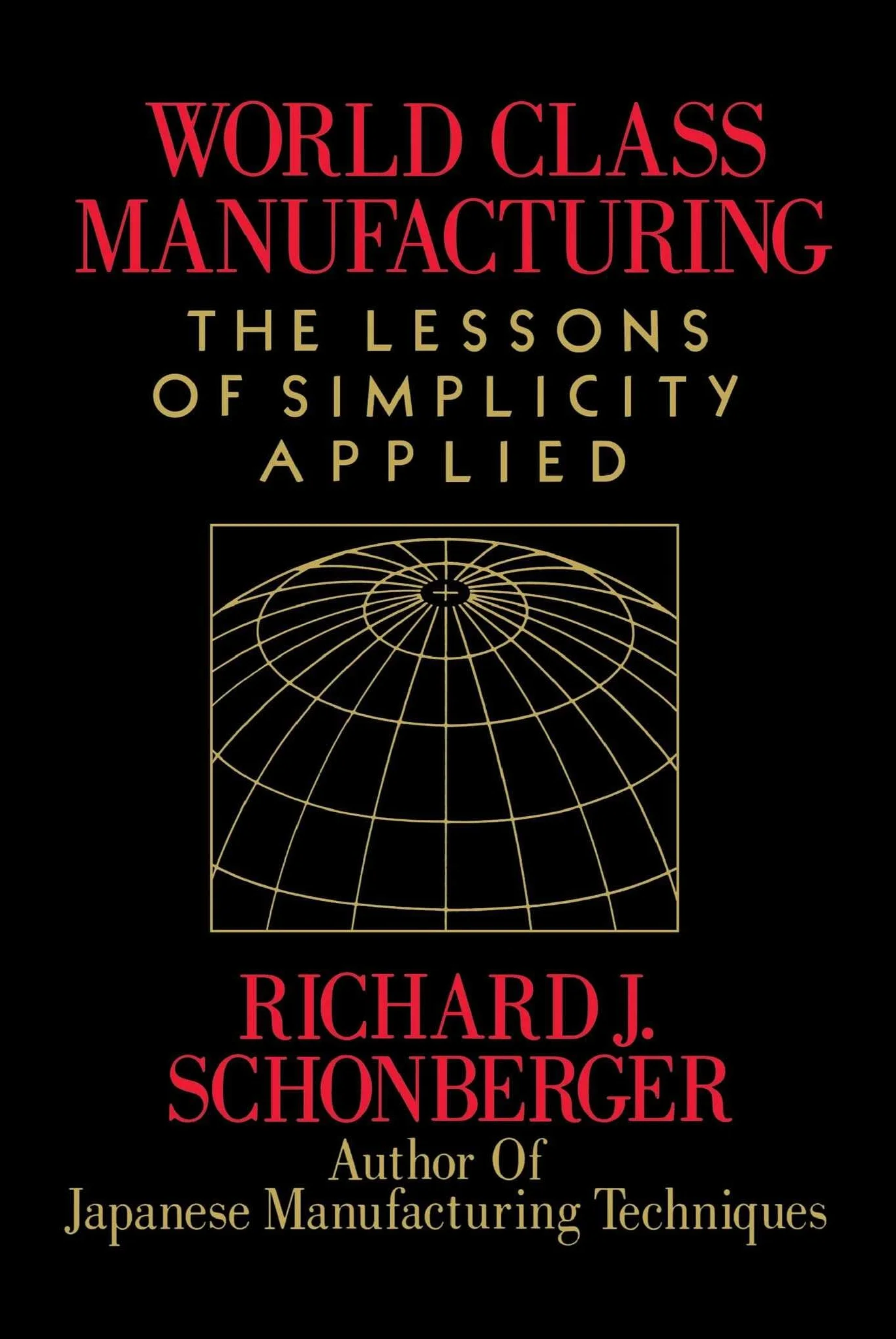 World Class Manufacturing: The Lessons of Simplicity Applied