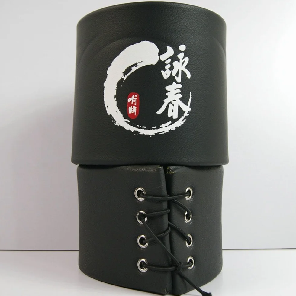 Sports Traditional Wing Chun Dummy Striking Pad - ekstra gruba drewniana lalka ochraniacze 2 szt. / zestaw