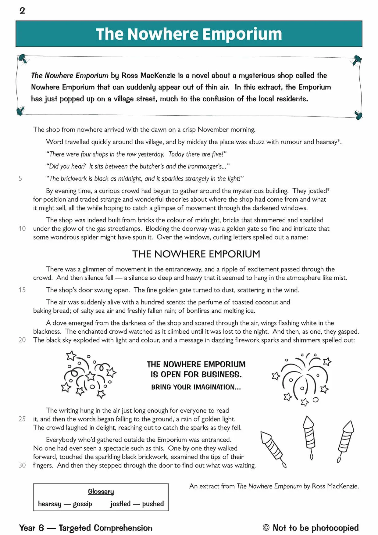 KS2 English Year 6 Reading Comprehension Targeted Question Book - Book 2 (with Answers)