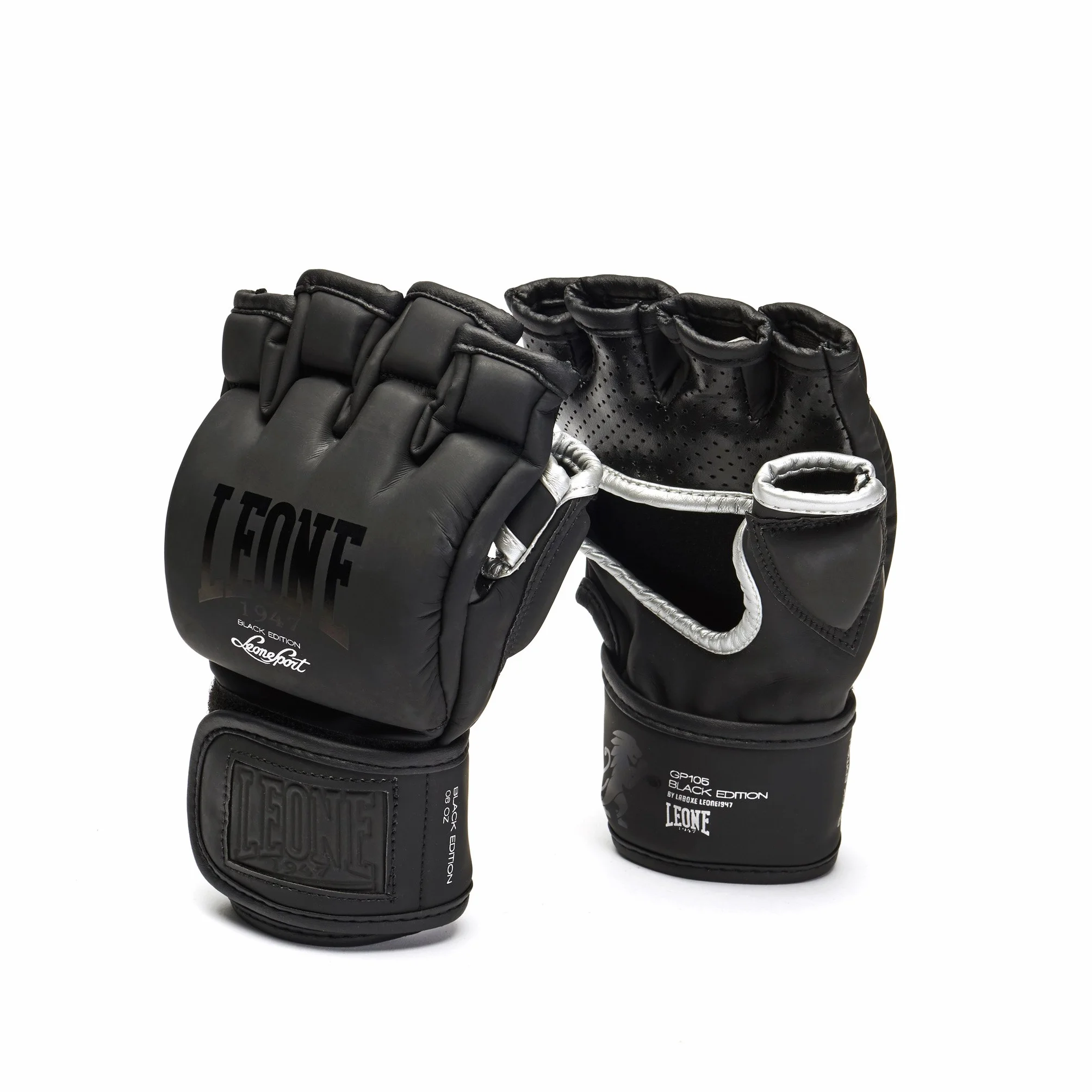 LEONE 1947 Black Edition MMA rękawice dla dorosłych, uniseks