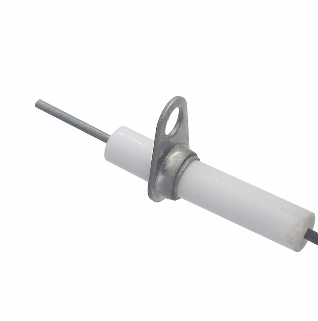 METER STAR 2 szt. 96,5 cm zamiennik zespołu drutu zapłonowego i elektrody ceramicznej, elektroda zapłonowa może samodzielnie zginać do palnika gazowego, ceramiczna świeca zapłonowa, zamiennik