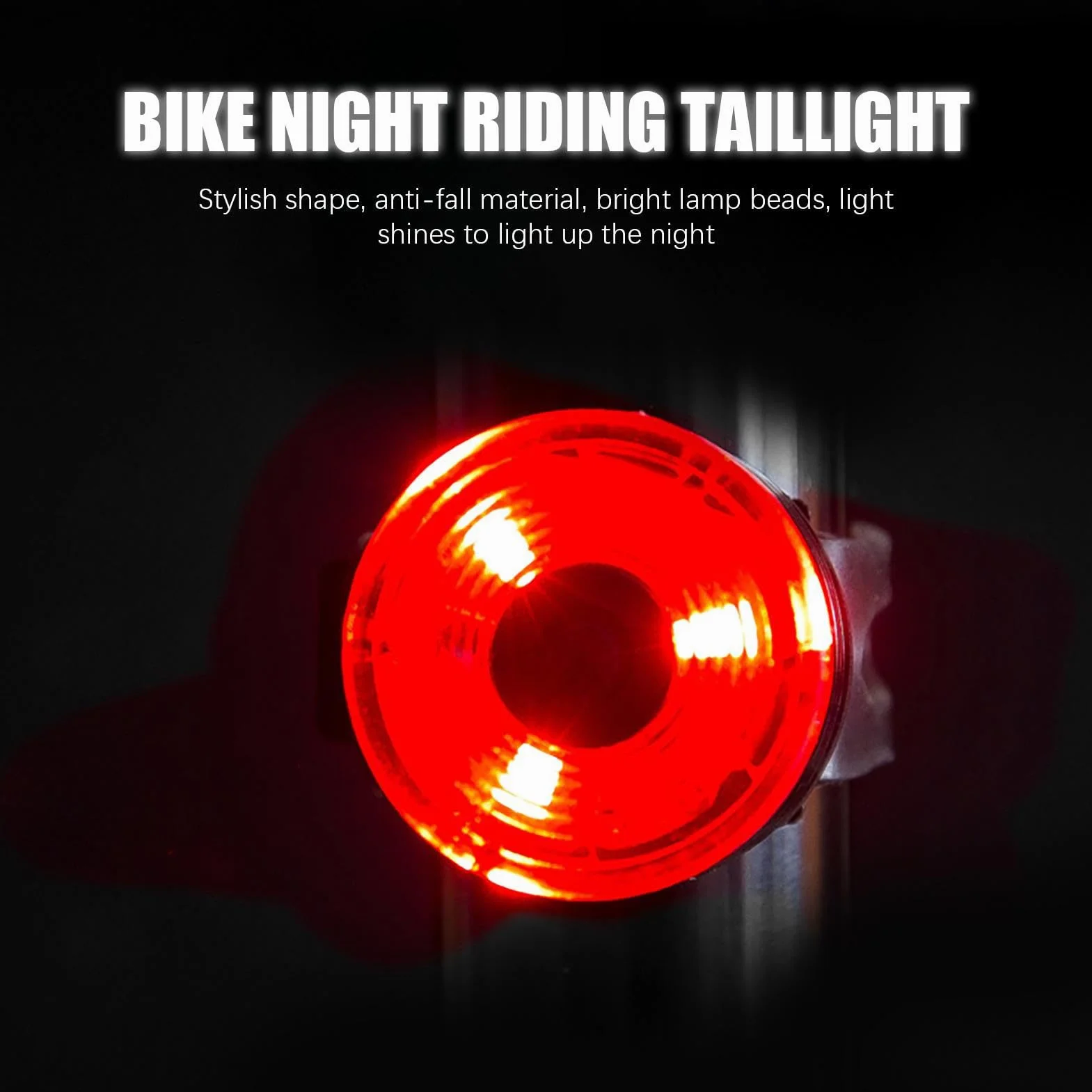 Światła rowerowe LED,Reflektor rowerowy LED | Odłączany, przenośny reflektor rowerowy z wieloma trybami do nocnej jazdy na rowerze górskim lub dowolnym rowerze