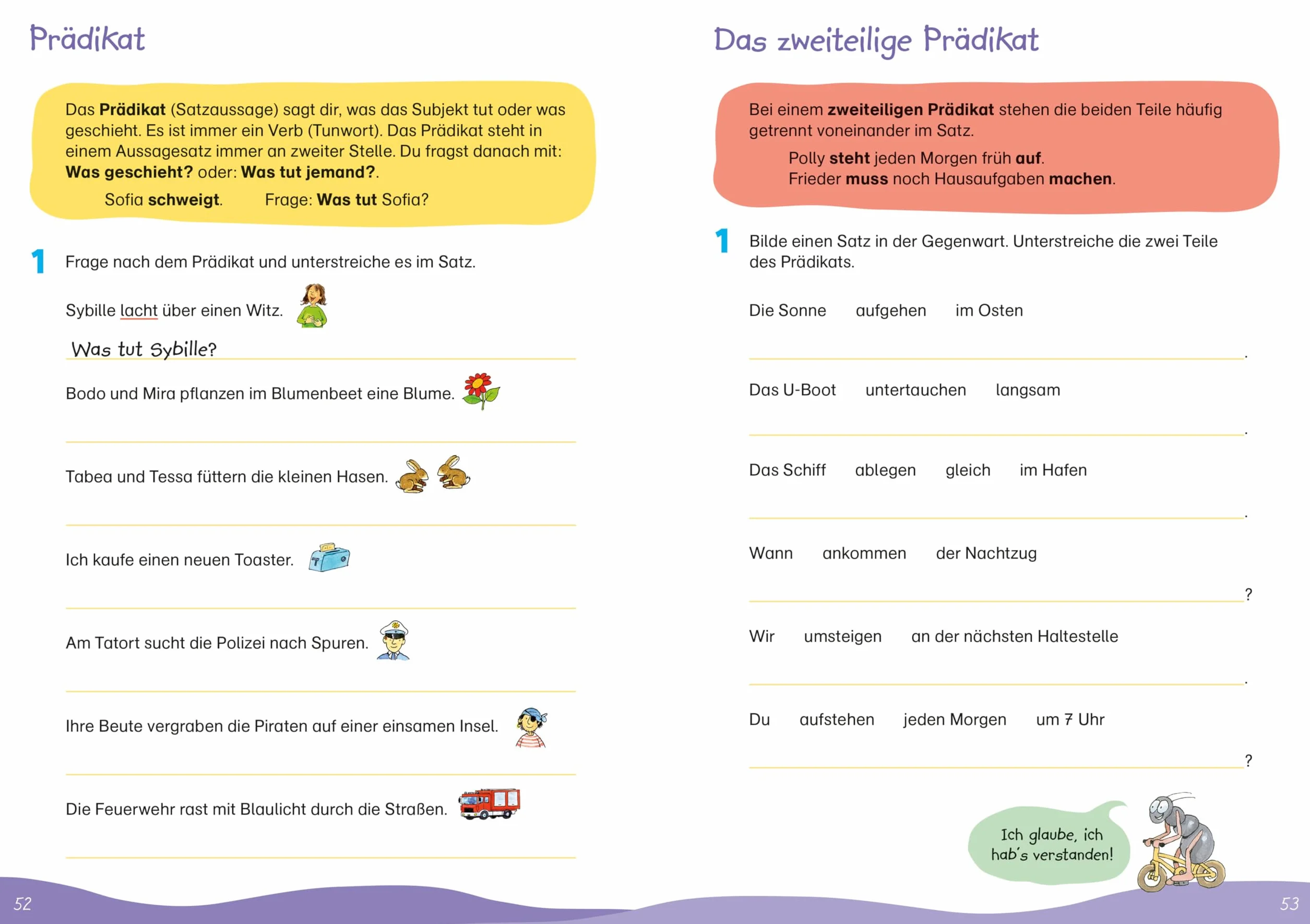 Fit für Grammatik 4. Klasse. Mein Übungsheft: Wortarten erkennen, die vier Fälle, Zeitformen und Satzglieder bestimmen