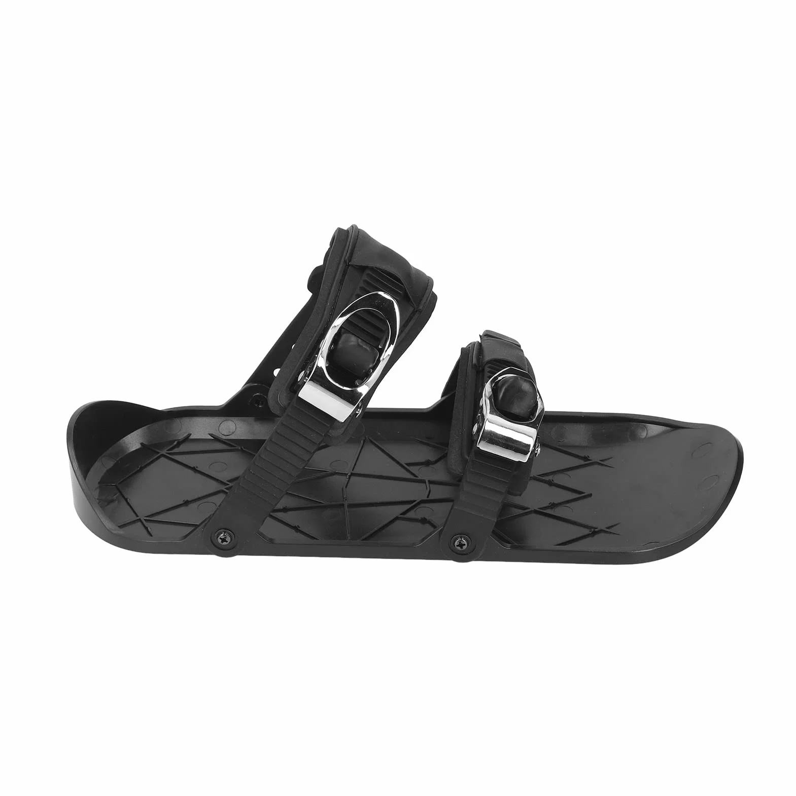 Mini łyżwy narciarskie, krótkie, regulowane, krótkie, zimowe, snowblade, buty narciarskie, buty narciarskie do sportów zimowych, czarne