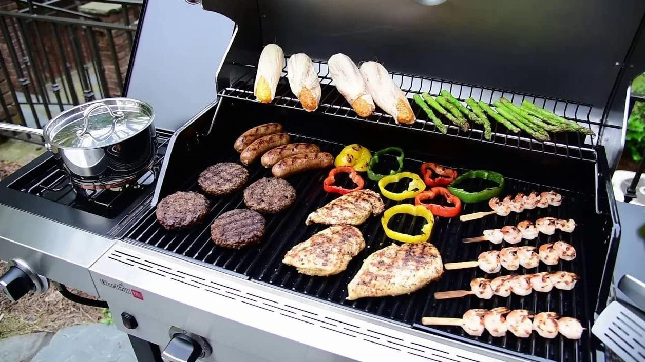 GFTIME 43,2 cm ruszt grillowy na podczerwień do wydajności Charbroil Performance TRU Infrarot 3 Brenner 450 Gasgrill, ruszt grillowy ze stali porcelanowej Części zamienne do Charbroil 463371116