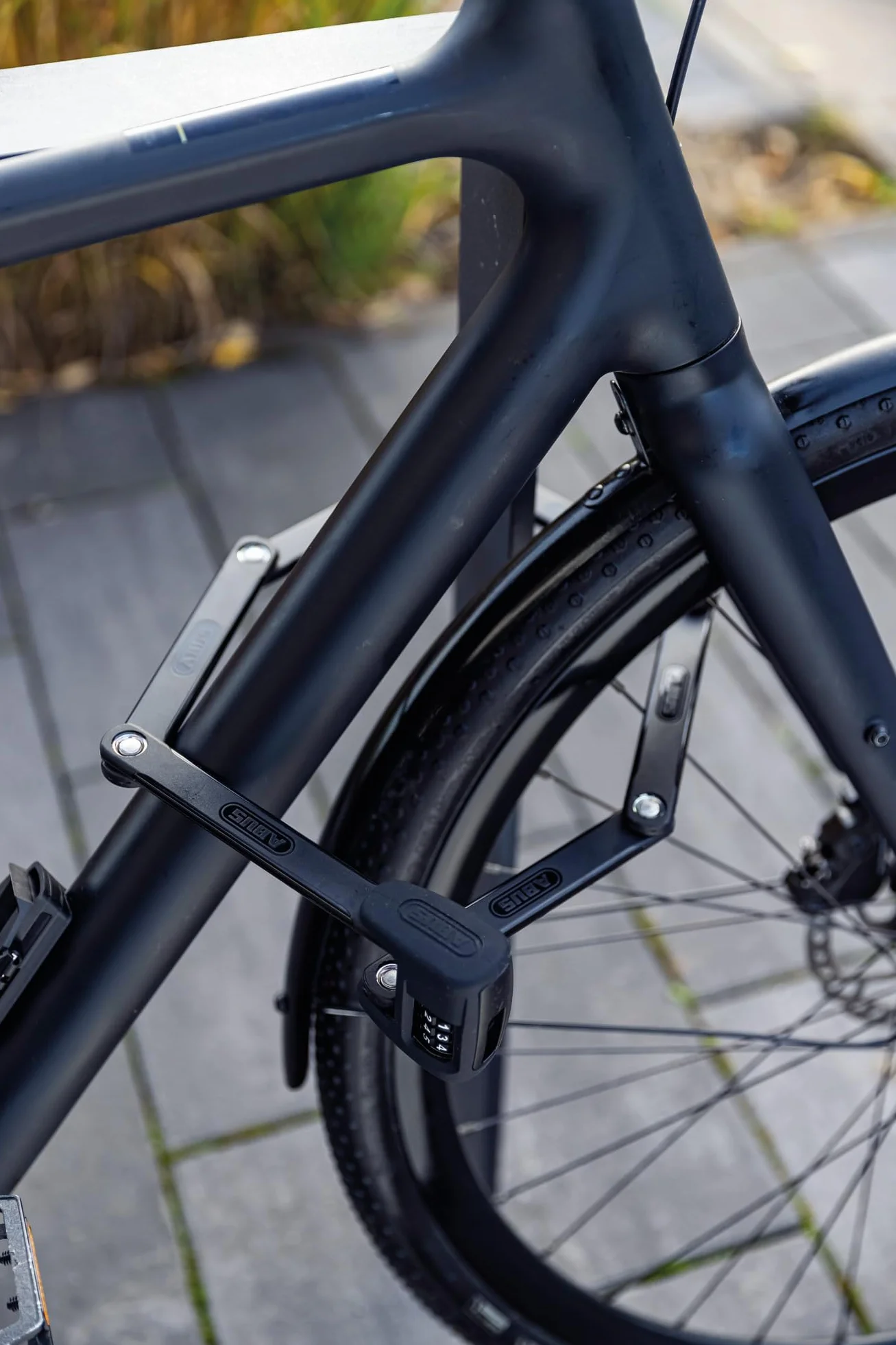 ABUS Bordo 6000C składane zapięcie z hartowanej stali z uchwytem SH, zamek szyfrowy 4-cyfrowy, poziom bezpieczeństwa 10, długość 90 cm