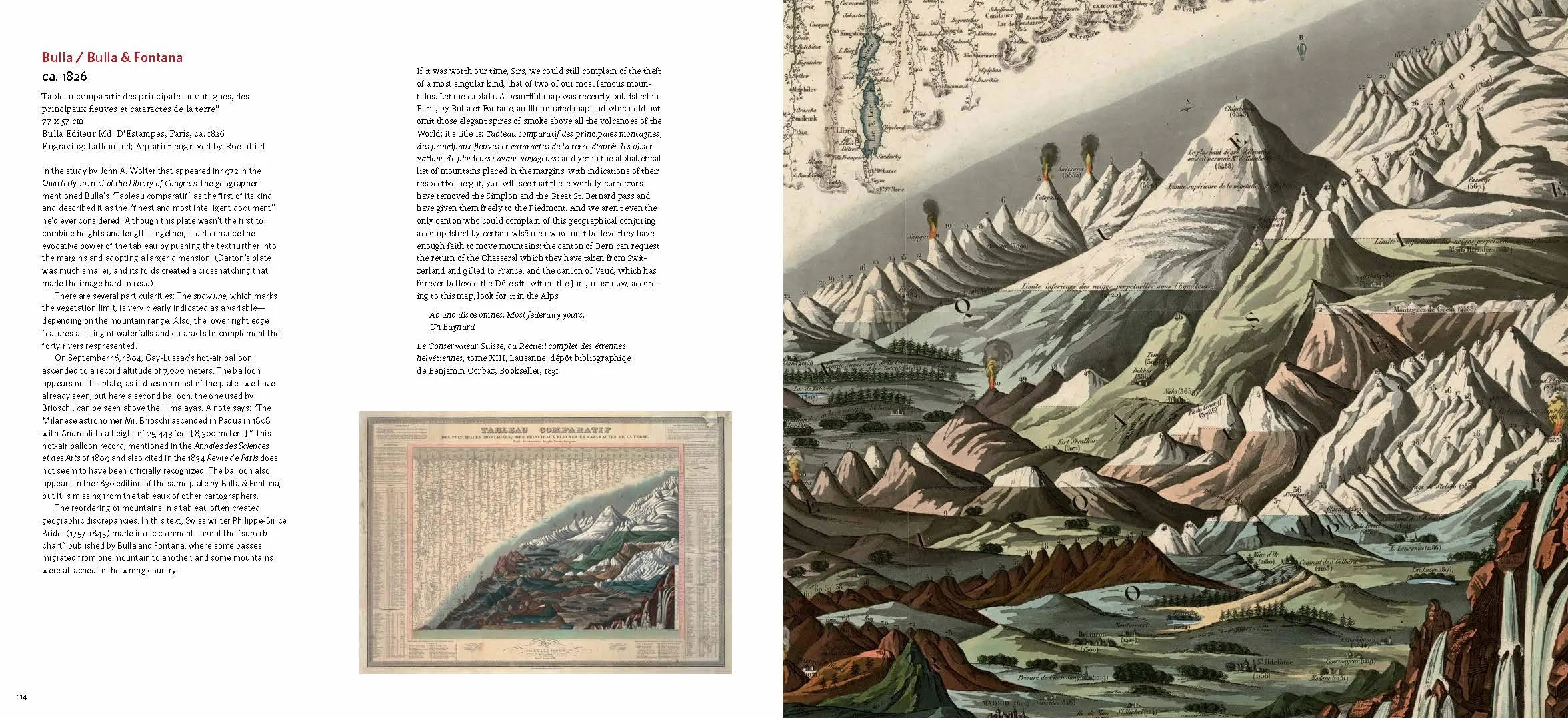 An Atlas of Geographical Wonders From Mountaintops to Riverbeds /anglais