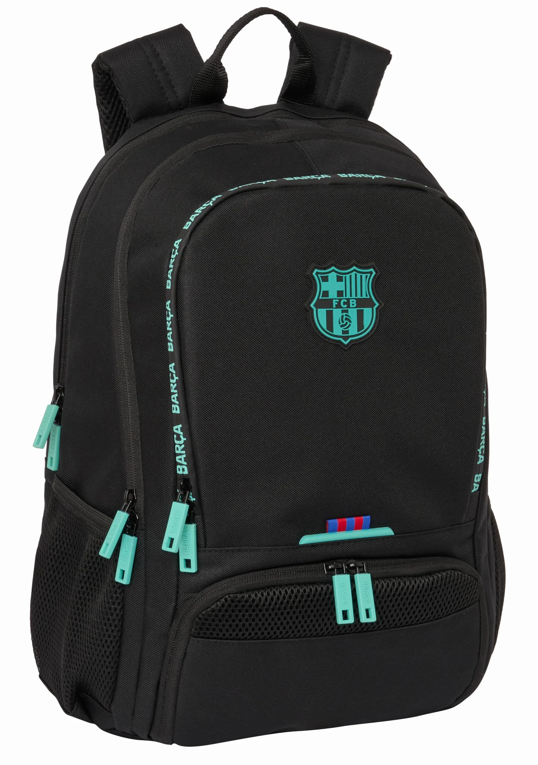 Safta F.C. Barcelona Plecak na Padel Sportowy 30x17x42 cm Czarny