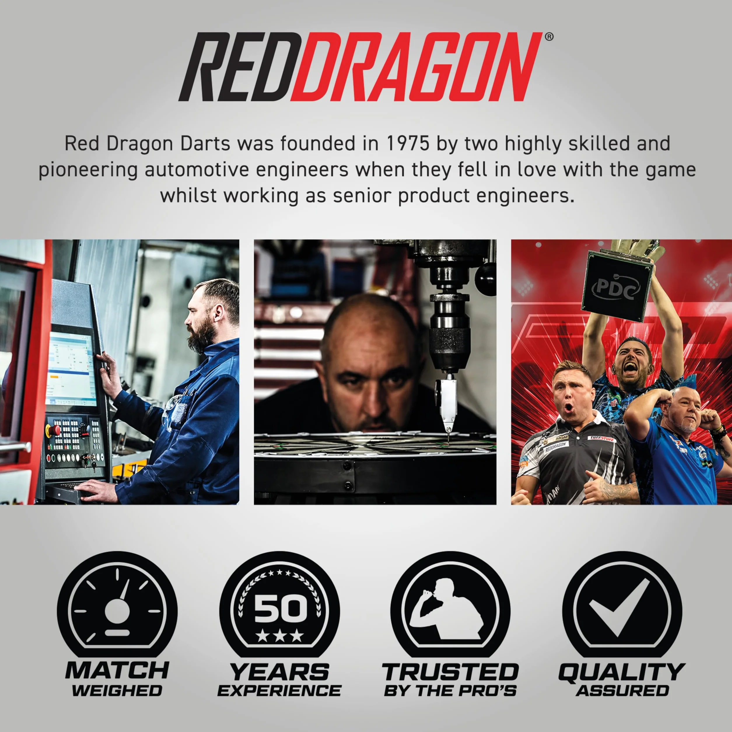 RED DRAGON Zestaw do mocowania tarczy do darta