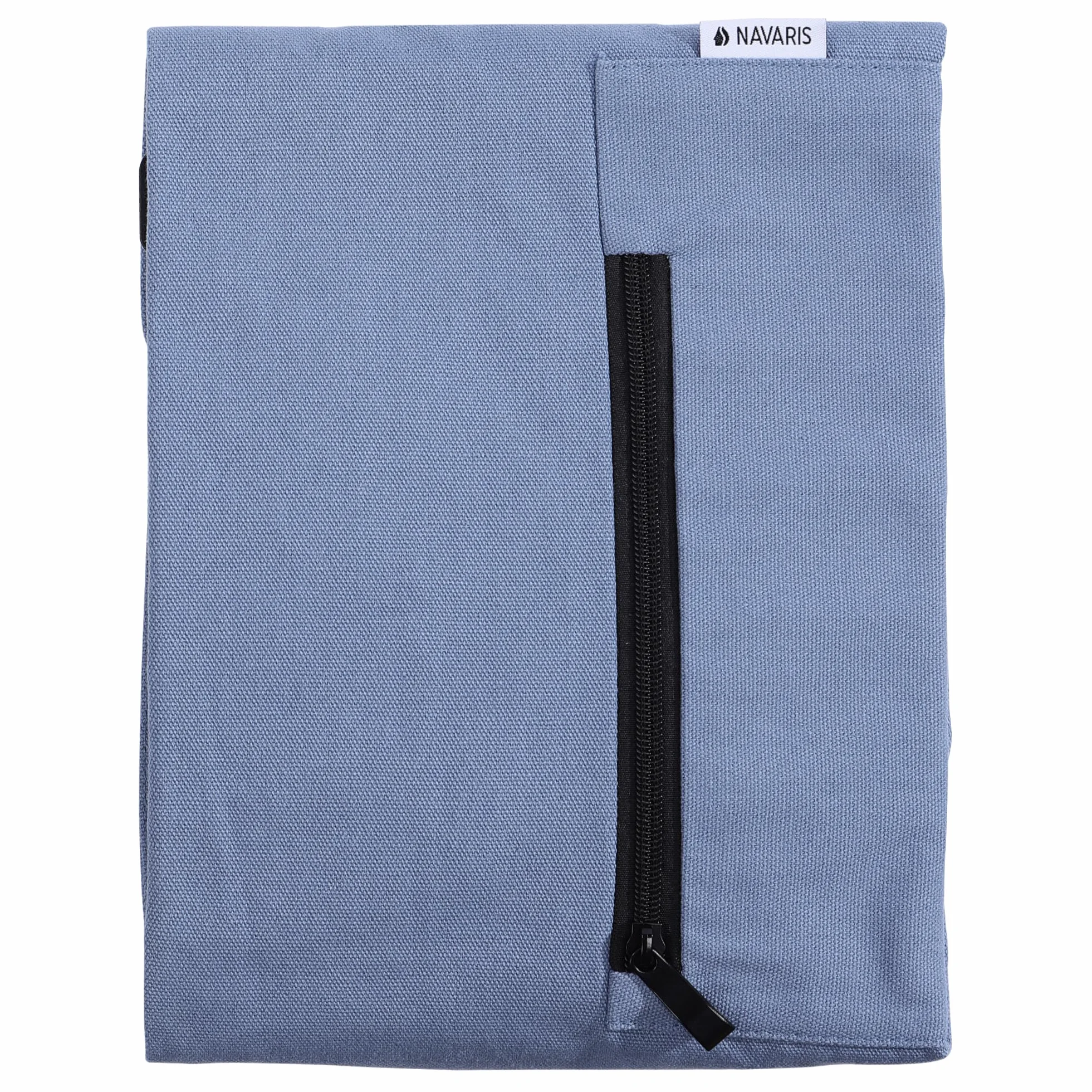 Navaris Torba XXL mata do jogi - bawełniana torba z zamkiem błyskawicznym Pasek na ramię 72 x 29 cm - joga pilates gimnastyka - różne kolory