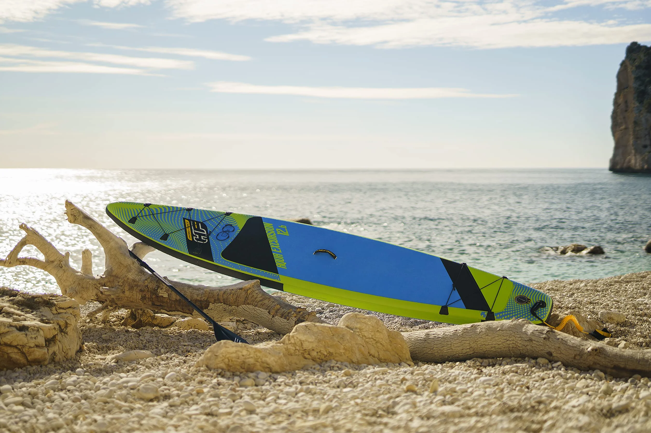 Bestway Hydro-Force Aqua Excursion Tech nadmuchiwany zestaw desek SUP z pompką ręczną, plecakiem