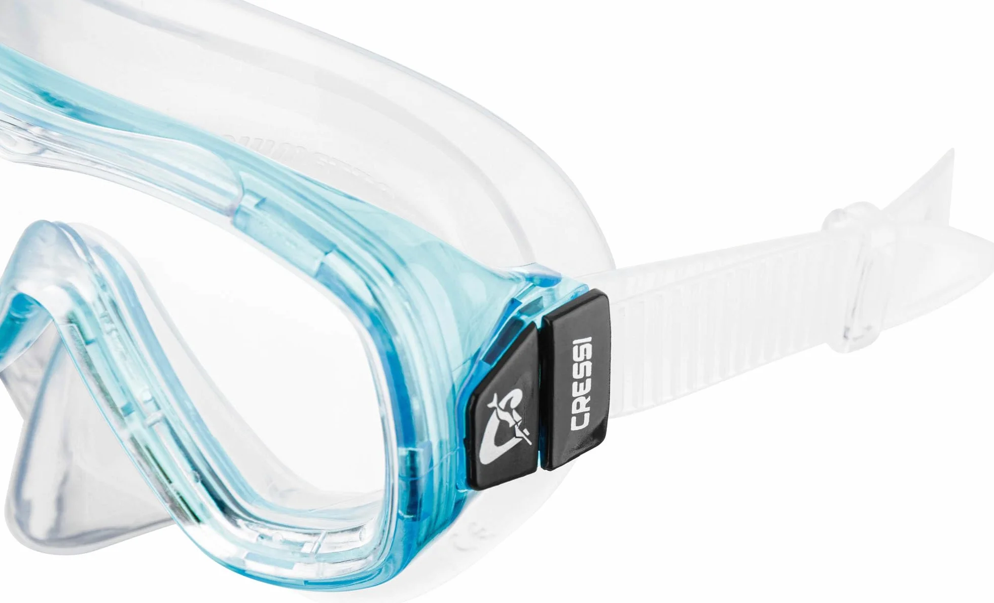 MASCHERA PIUMETTA KID SIL ACQUAMARINA