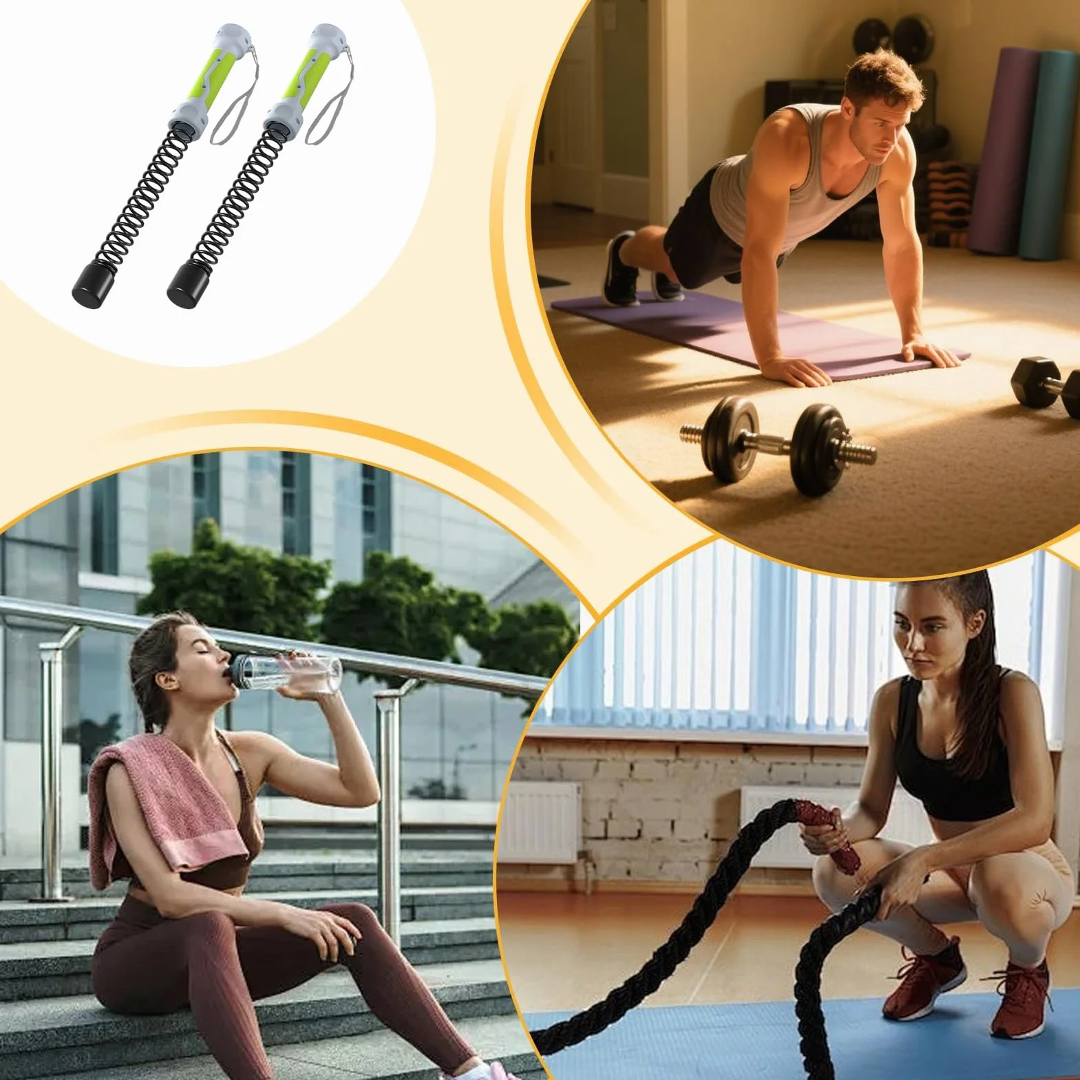 Lina treningowa 2. generacji cicha do domowej siłowni fitness