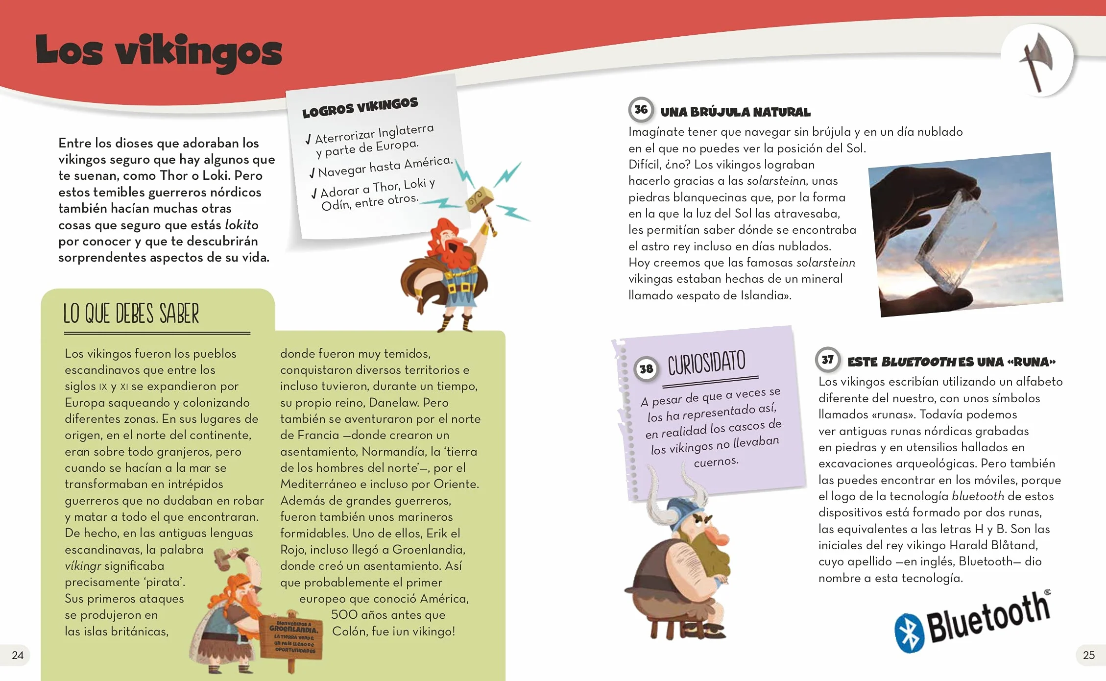 Locos por la historia: 125 curiosidades de la historia que nunca antes te habían contado | Libro infantil con hechos asombrosos del pasado, desde la prehistoria hasta nuestros días.