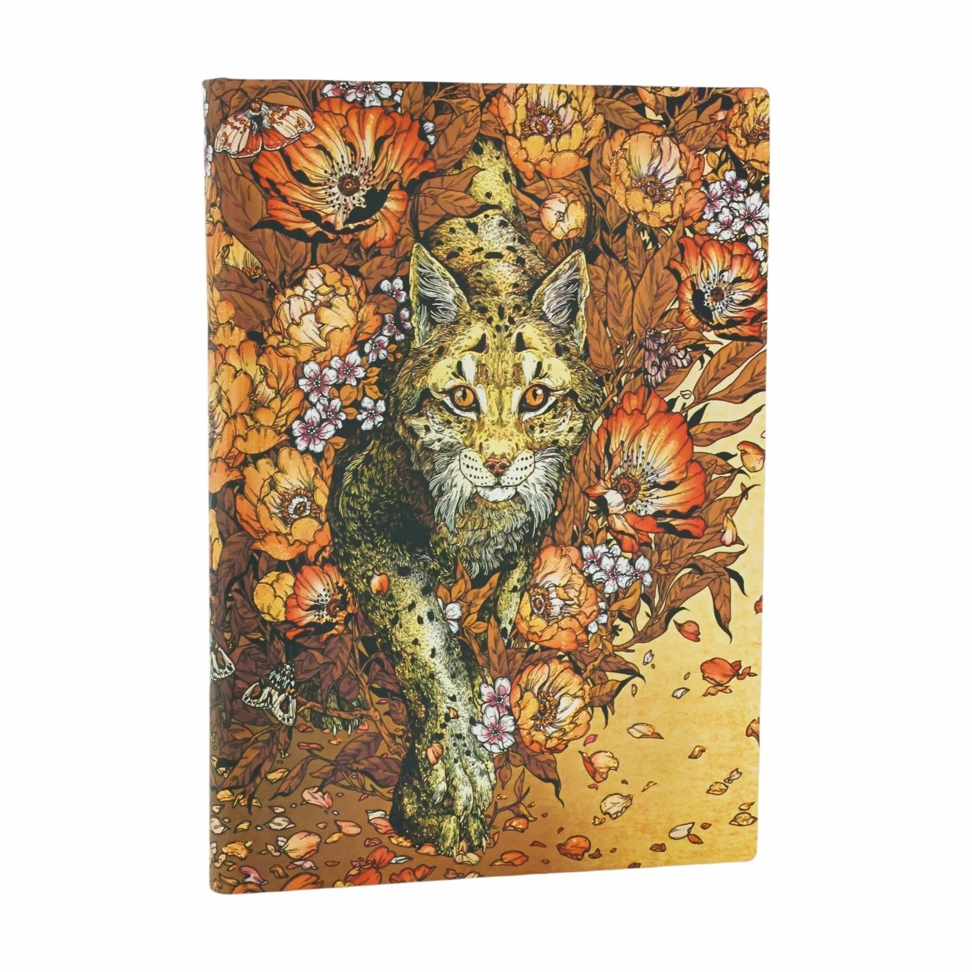 Carnet souple Paperblanks L'Ascension du Lynx Midi Non ligné 176p.