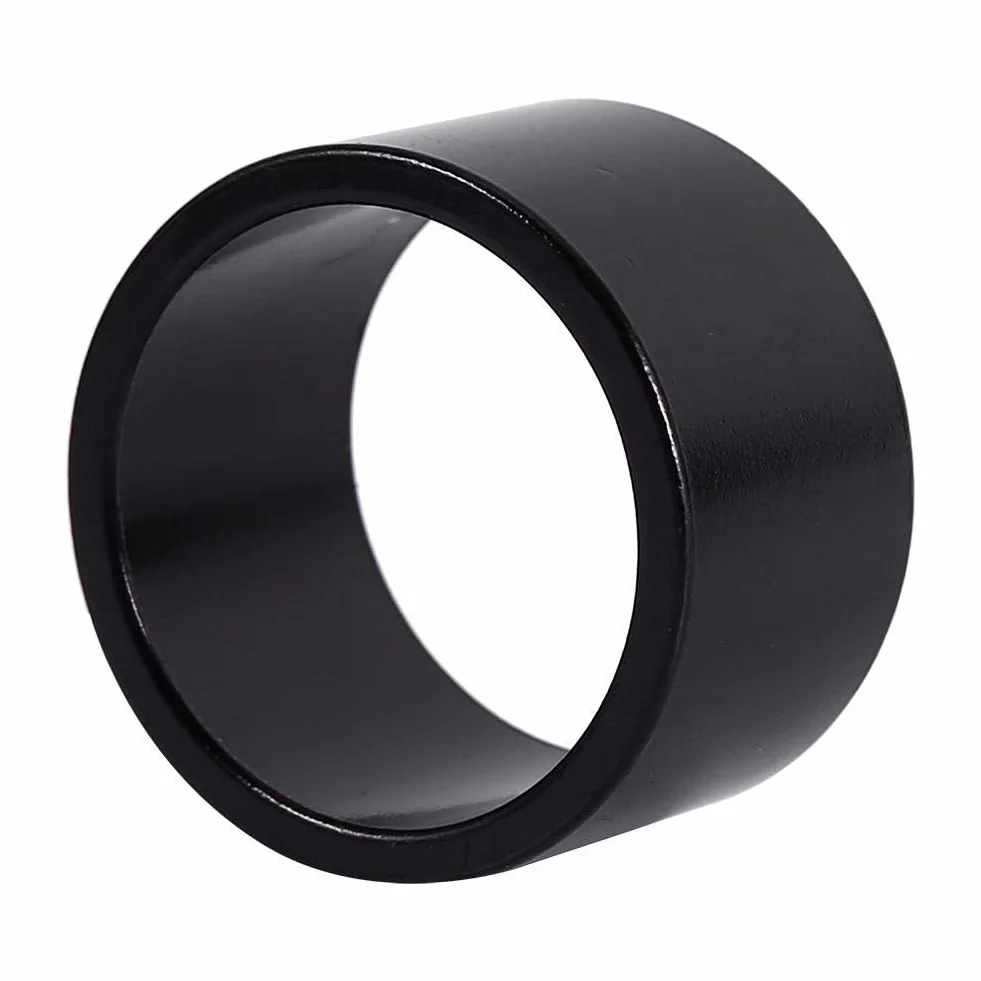 4 szt. Zestaw słuchawkowy do roweru, podkładka do widelca przedniego ze stopu aluminium, 5 mm, 10 mm, 15 mm, 20 mm, do roweru górskiego, szosowego (niebieski)