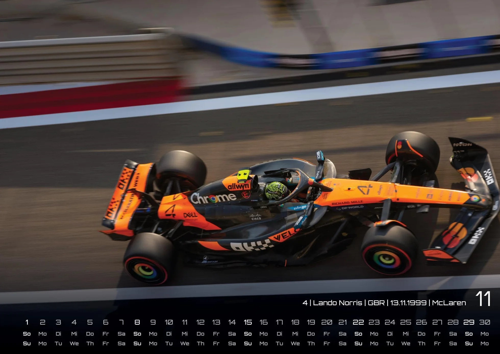 Formel 1 - Grand Prix - 2026 - F1 Kalender DIN A3: Der Wandkalender für alle Fans der Königsklasse auf vier Rädern für das Jahr 2026 im Format DIN A3 (ca. 42 x 30 cm)!