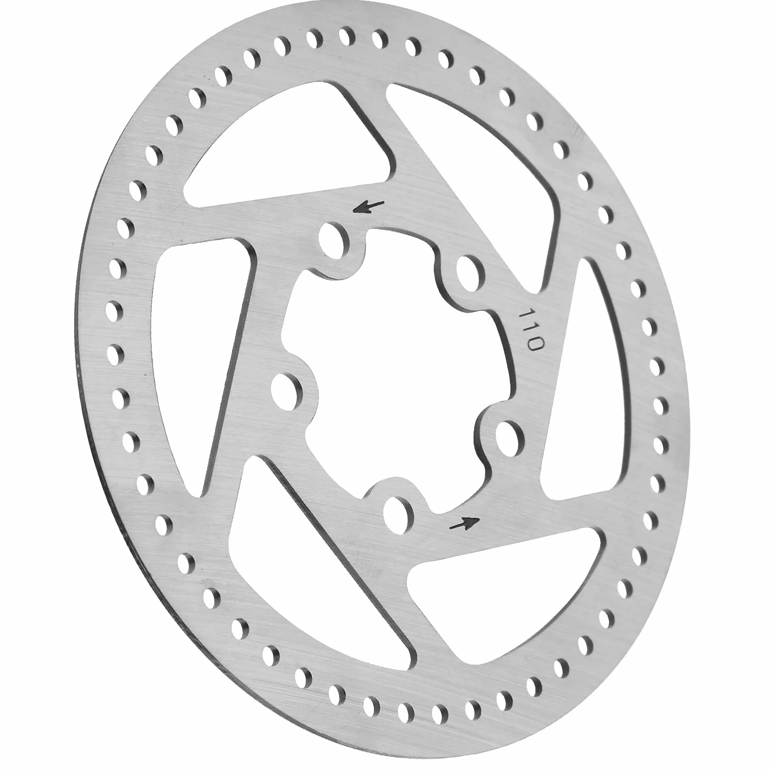 Tarcza Hamulcowa ze Stali Nierdzewnej 110mm 5 Otworów do Skuterów M365